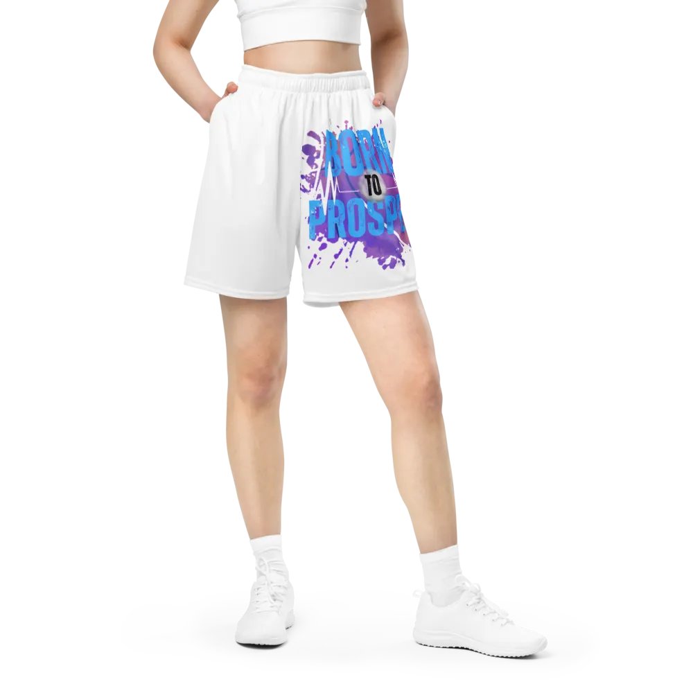Expressive Born to Prosper Mesh Shorts product image (12)