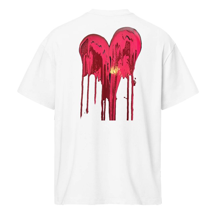 Melting Heart Relaxed Fit Tee product image (2)