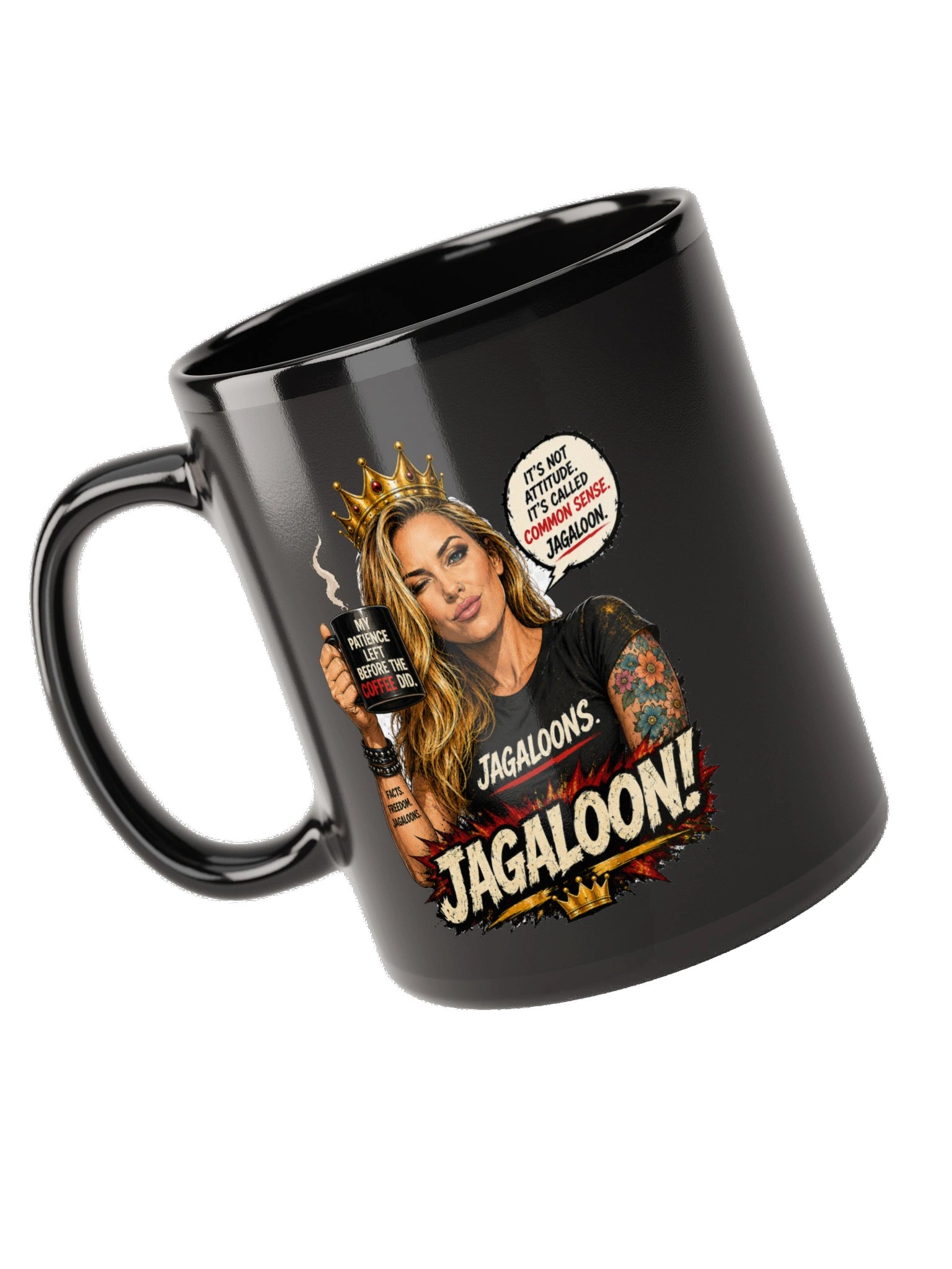 My Patience Left Before the Coffee Did — Jagaloons Mug product image (10)