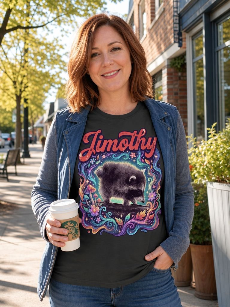 Baby Jimothy's Neon Forest Dream Tee product image (1)