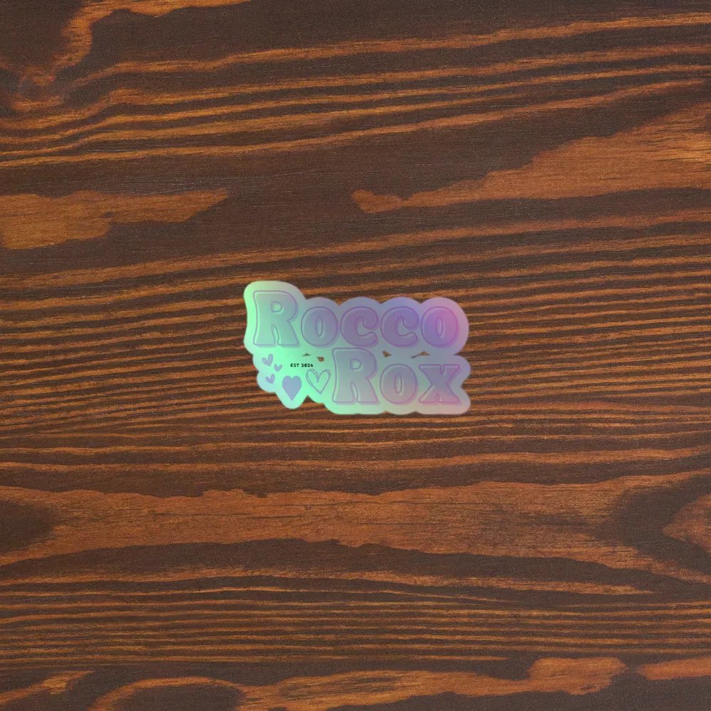 RoccoRox Holographic Sticker product image (5)