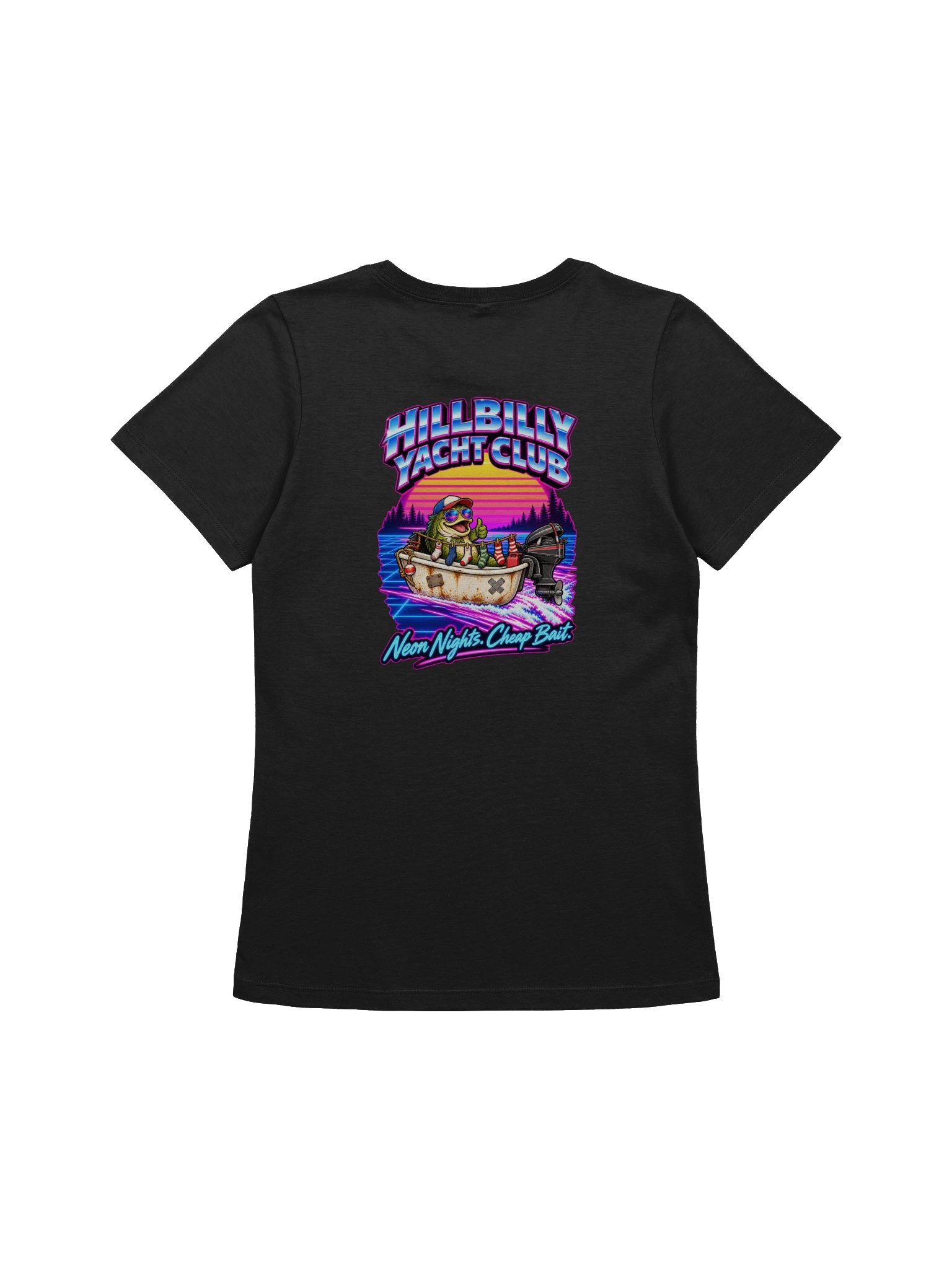 Neon Nights Cheap Bait - Tub Wave - Women's Relaxed Tee product image (3)