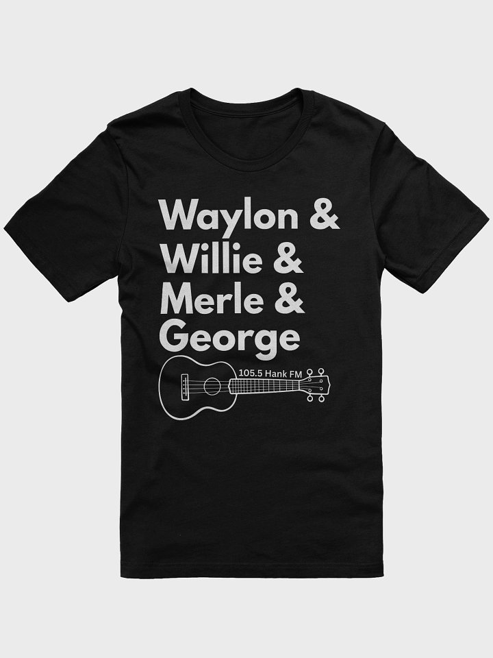 Waylon, Willie, Merle & George T-shirt product image (1)