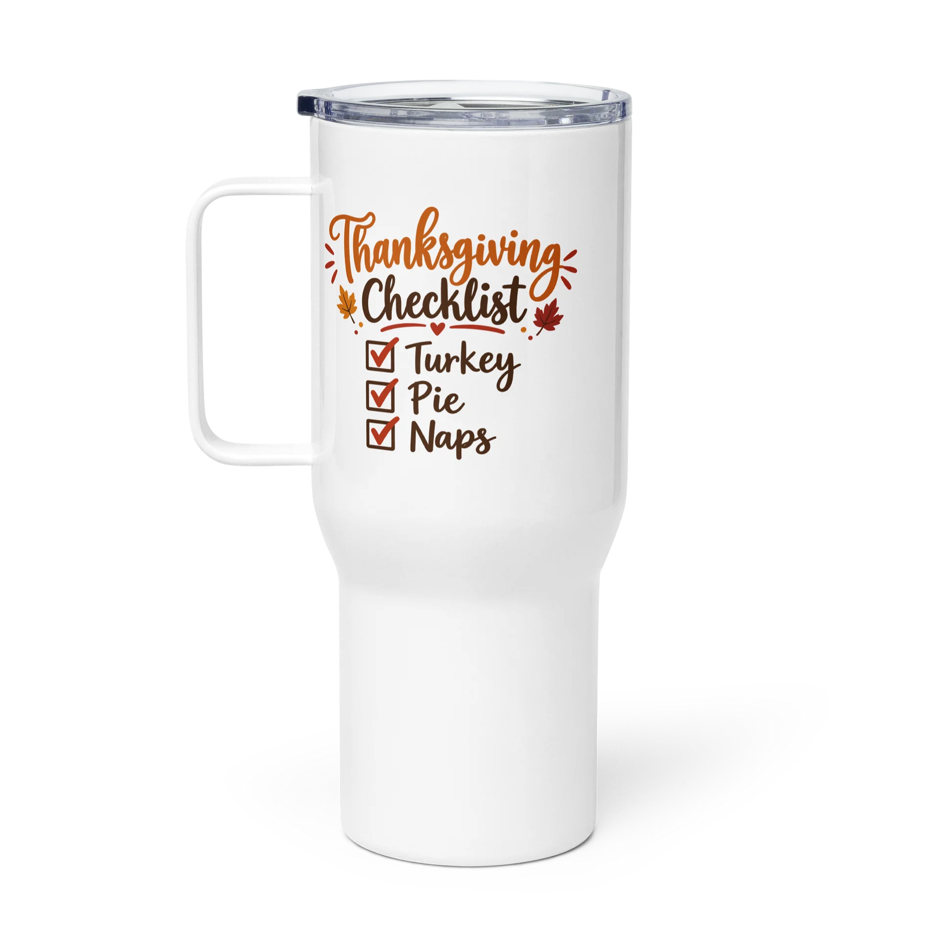 Thanksgiving Checklist Travel Mug product image (1)