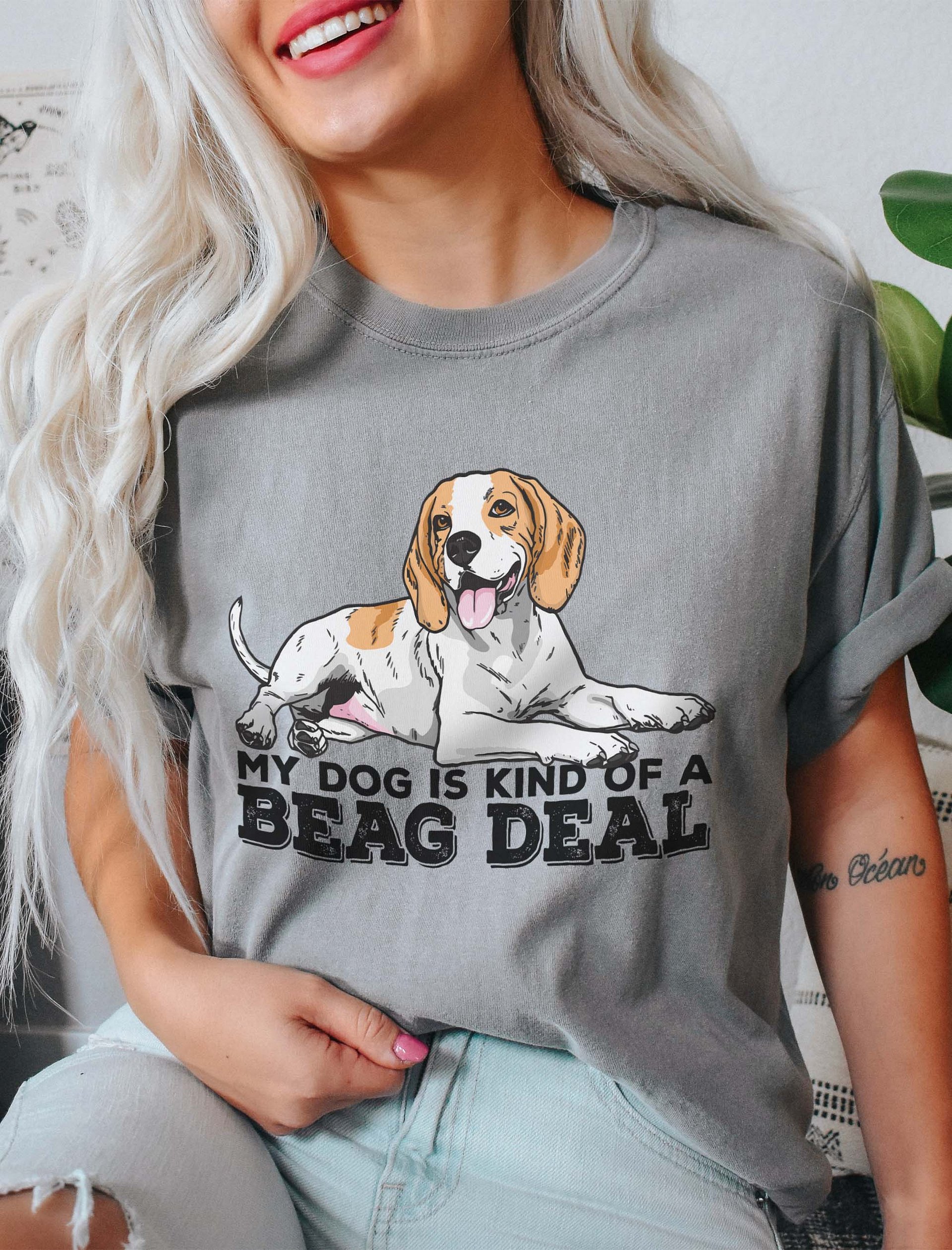 Beag Deal T-Shirt of a Beagle | Funny T-Shirt for Beagle Paw-rents product image (2)