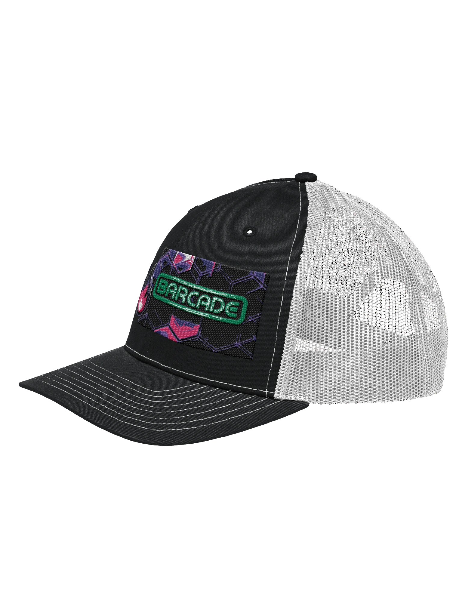 Cyber Cypher Barcade Trucker Hat product image (2)