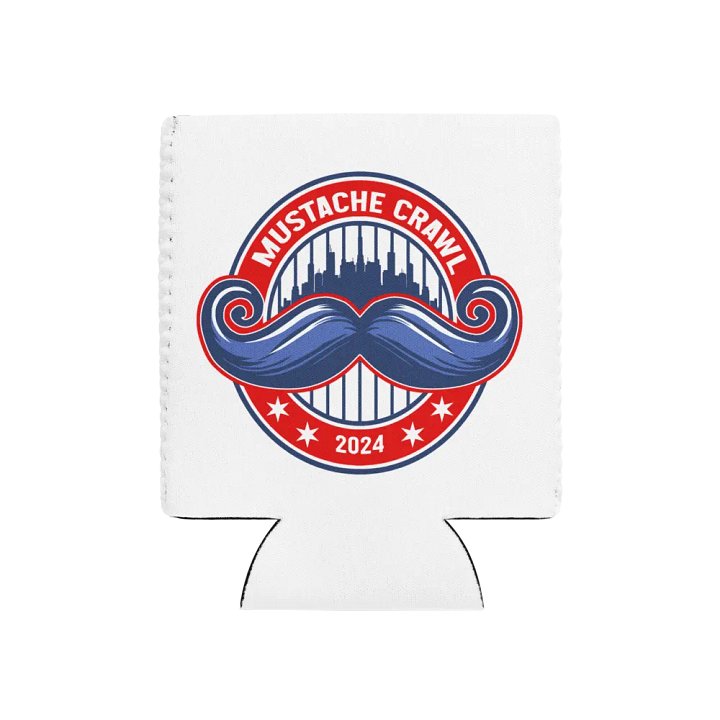 2024 Mustache Crawl Koozie product image (1)