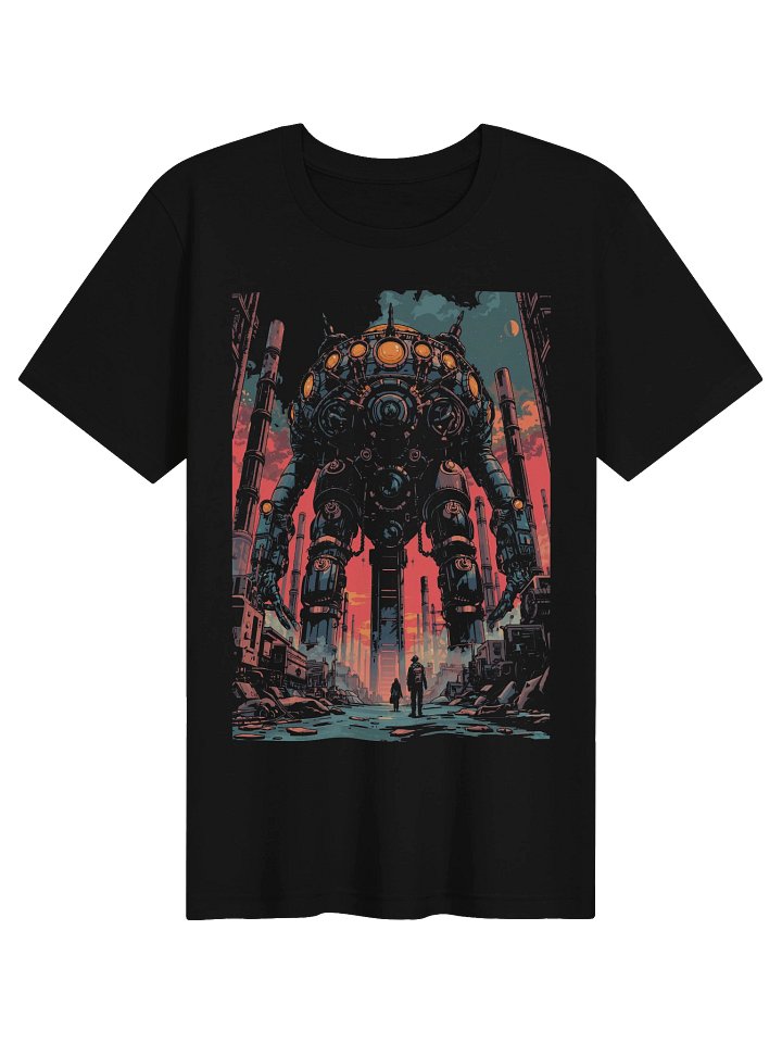 Giant Mech Retro-Futurist Lightweight T-Shirt product image (1)
