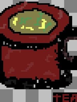 Time to brew some morning tea. #pixelart #vtuber 