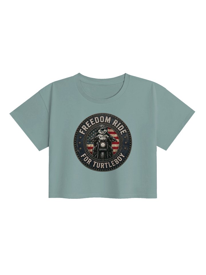 Freedom Ride for Turtleboy - Womens Crop Tee product image (1)