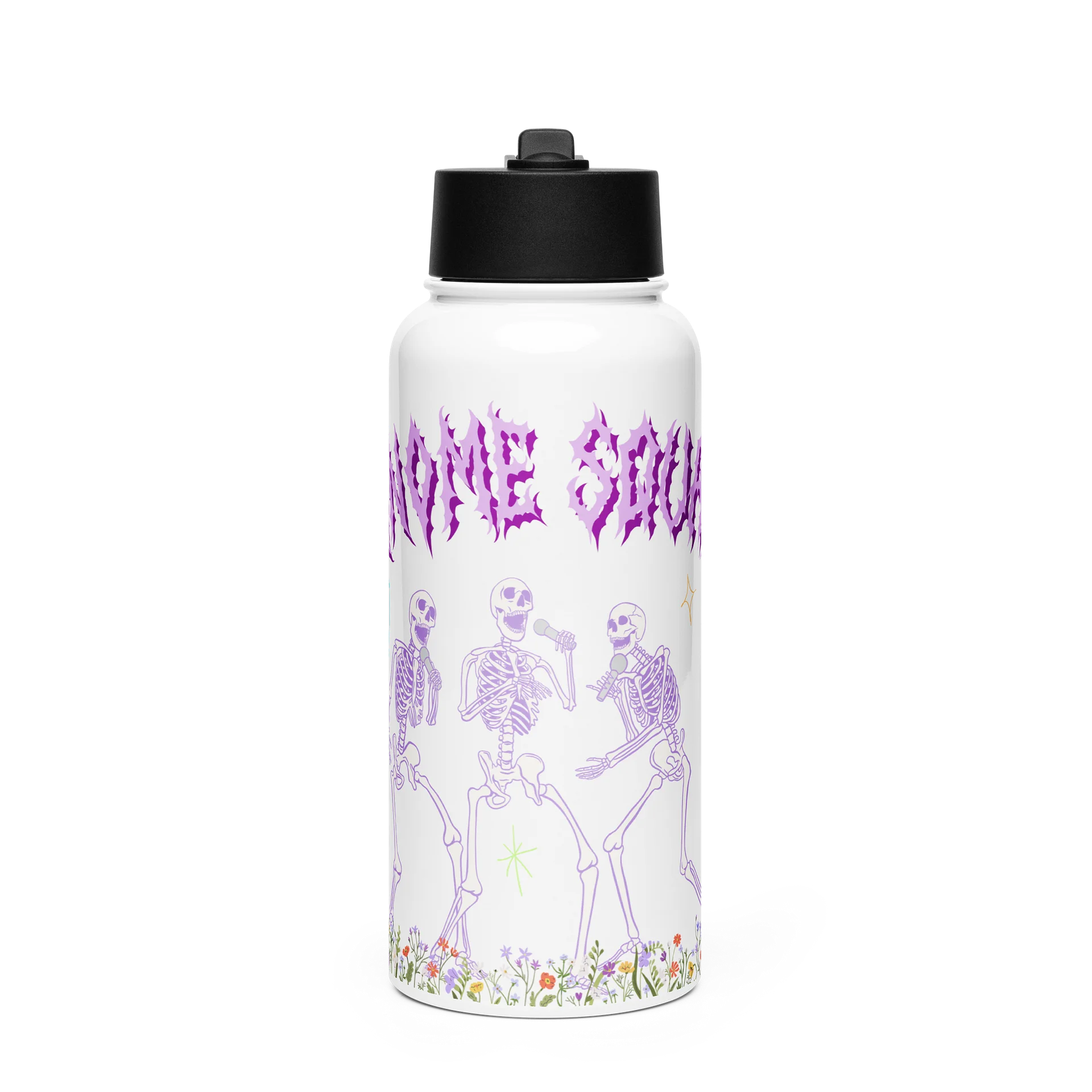 Gnome Squad 32oz Straw Bottle product image (1)