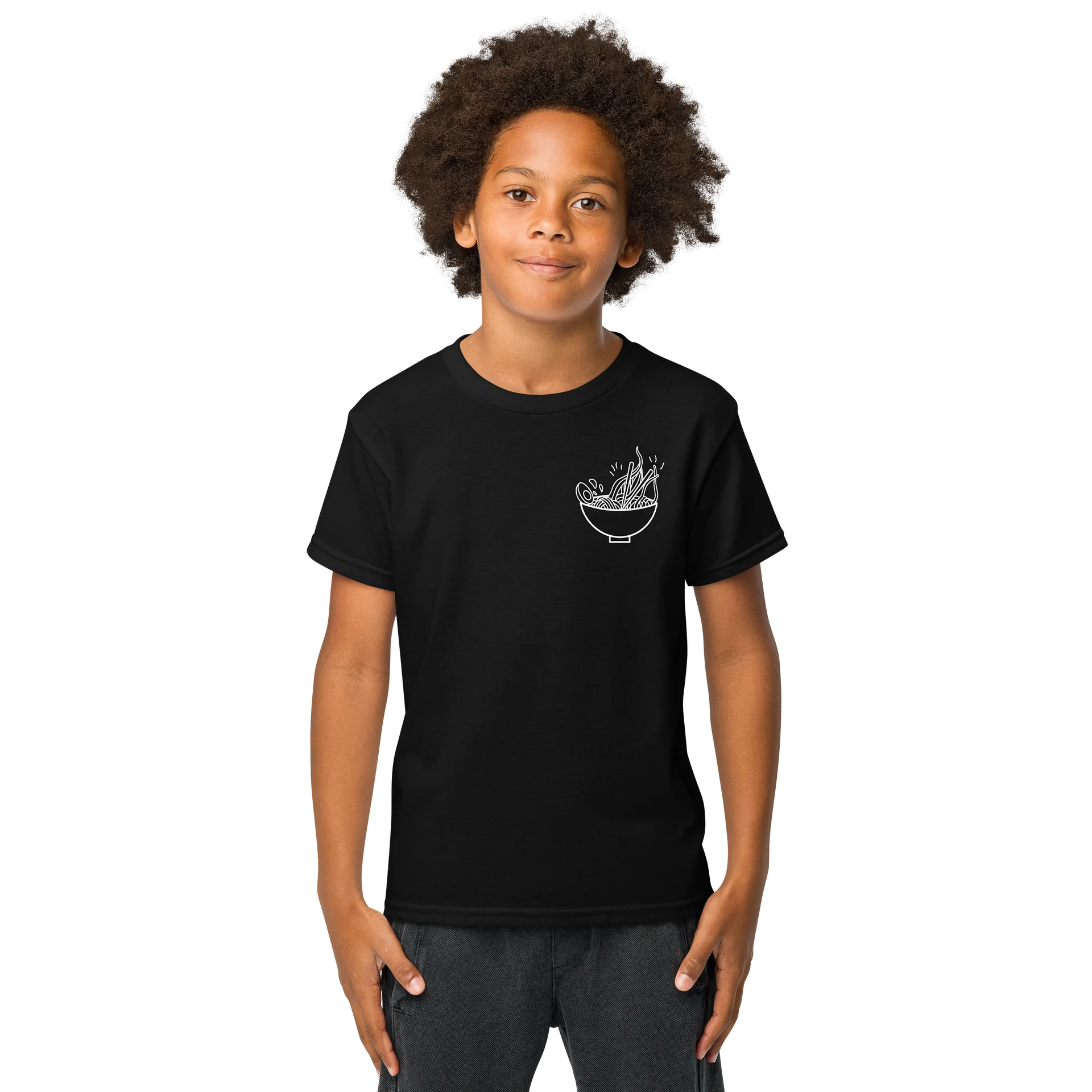 Youth Typography Comfort T-Shirt Dark product image (1)