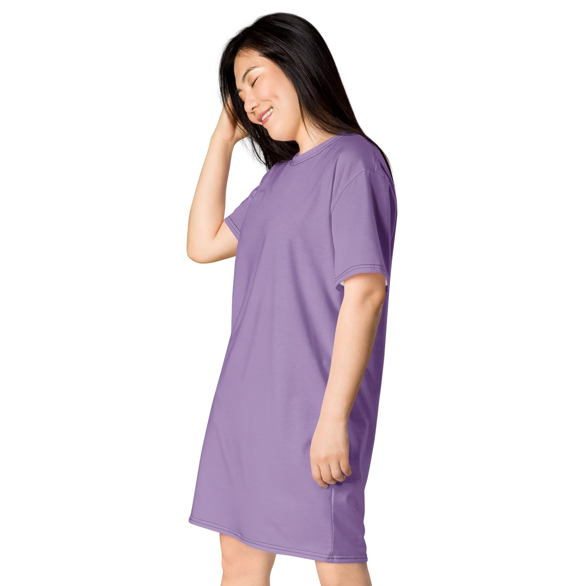 Oversized T-Shirt Dress - Stylish East Side, Sizes 2XS-6XL product image (3)