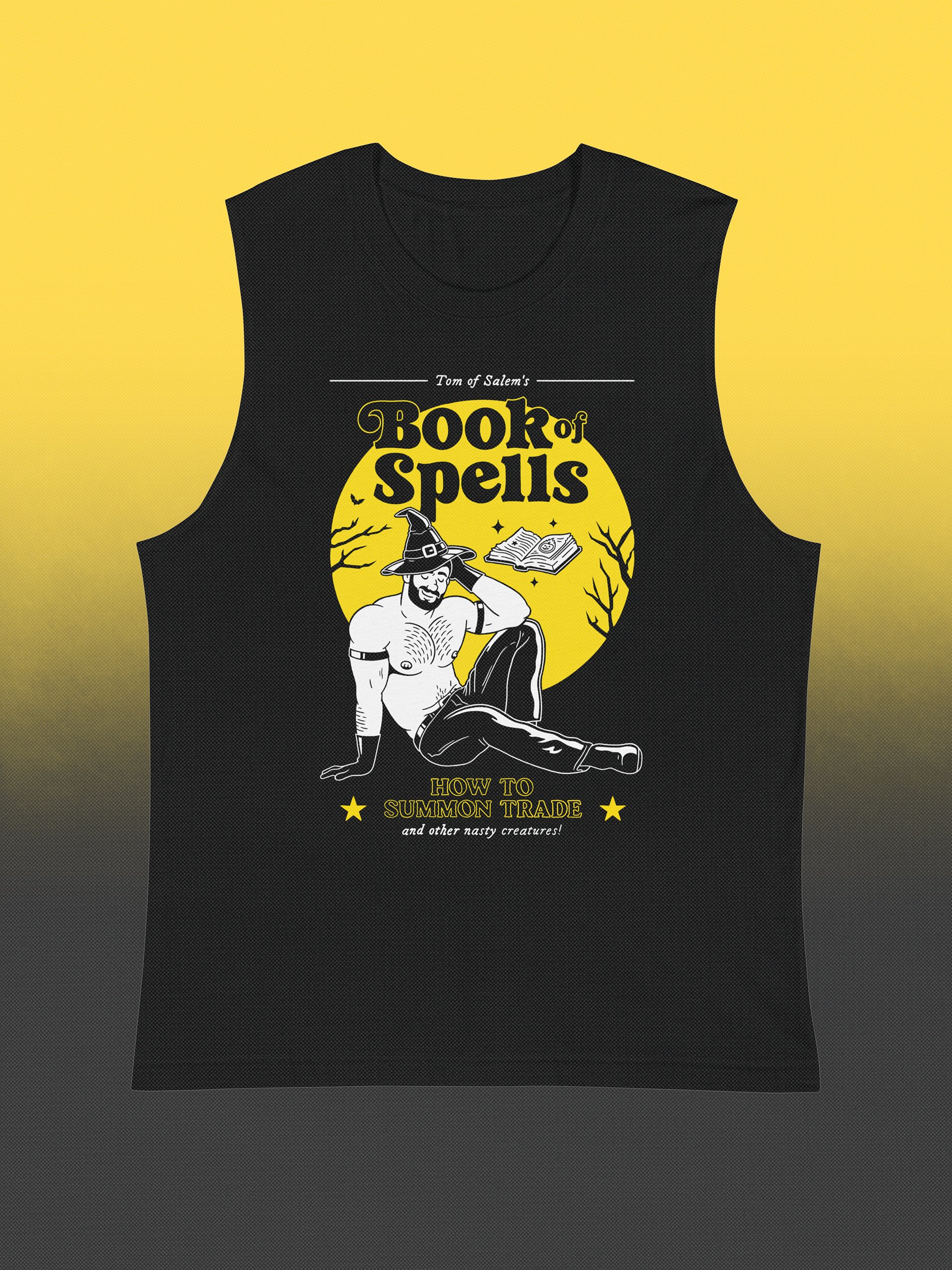 Book of Spells Muscle Tank product image (1)