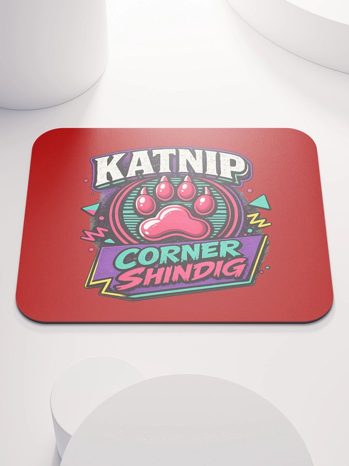 Katnip Corner Shindig! 90s Edition Mouse Pad! product image (1)