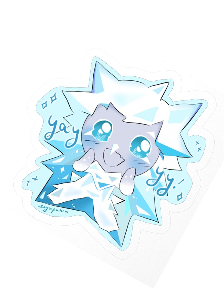 Icicle Yeti Cookie - Cookie Run Kingdom | Sticker product image (6)