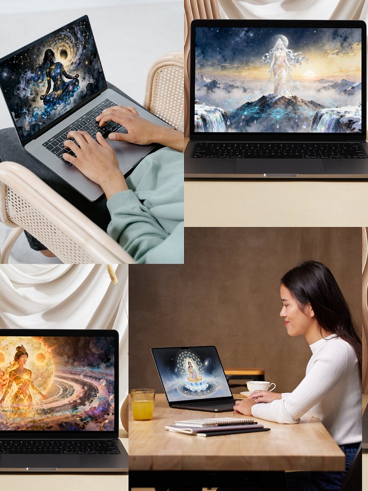 All in 1 HD upscaled wallpaper set from “Navaduurgaa song” product image (2)