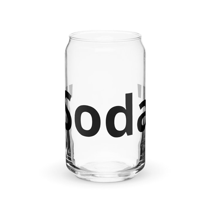 The "Soda" Glass; Sip in Style! product image (1)