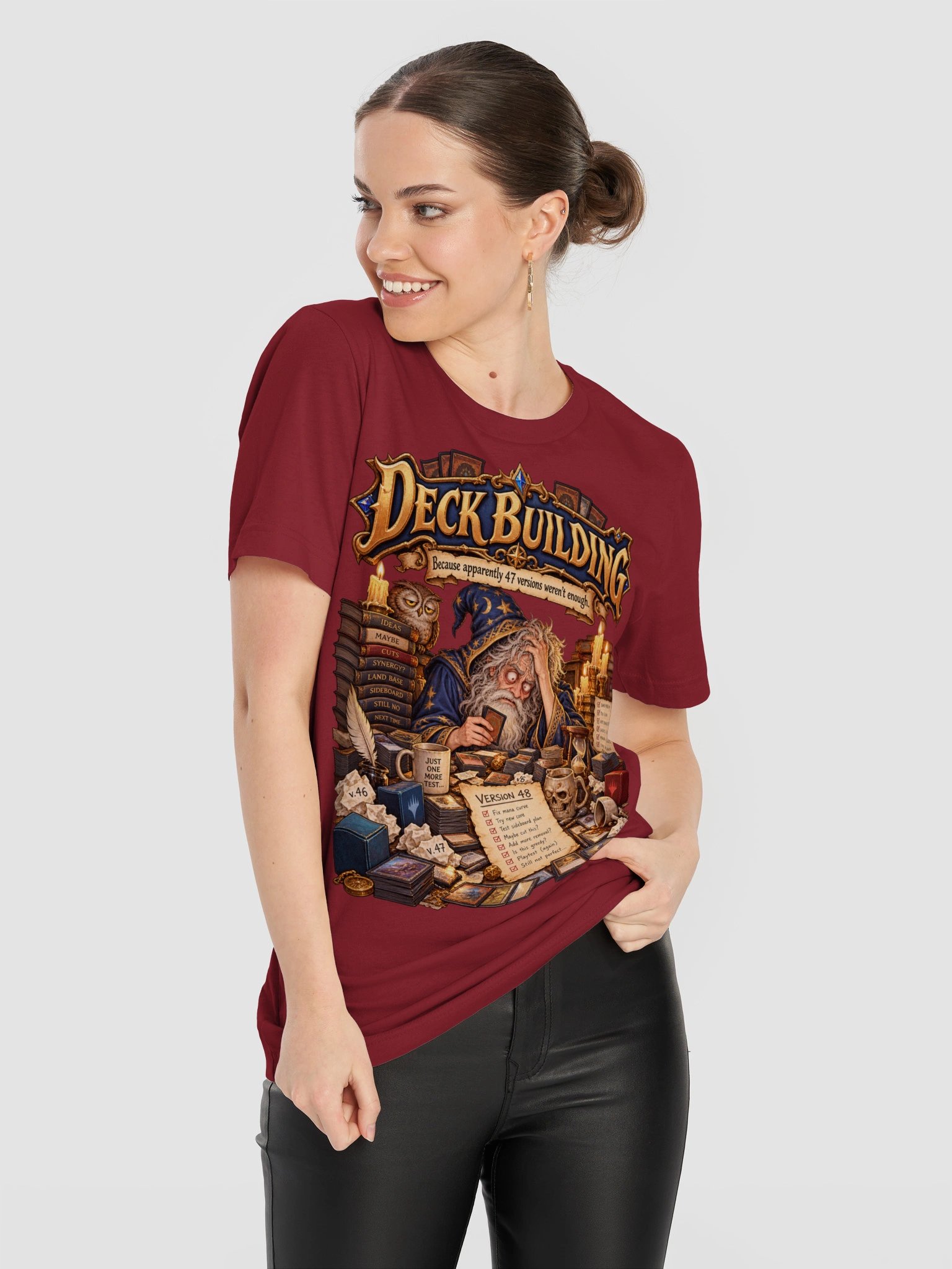Deck Building Version 48 T-Shirt product image (137)