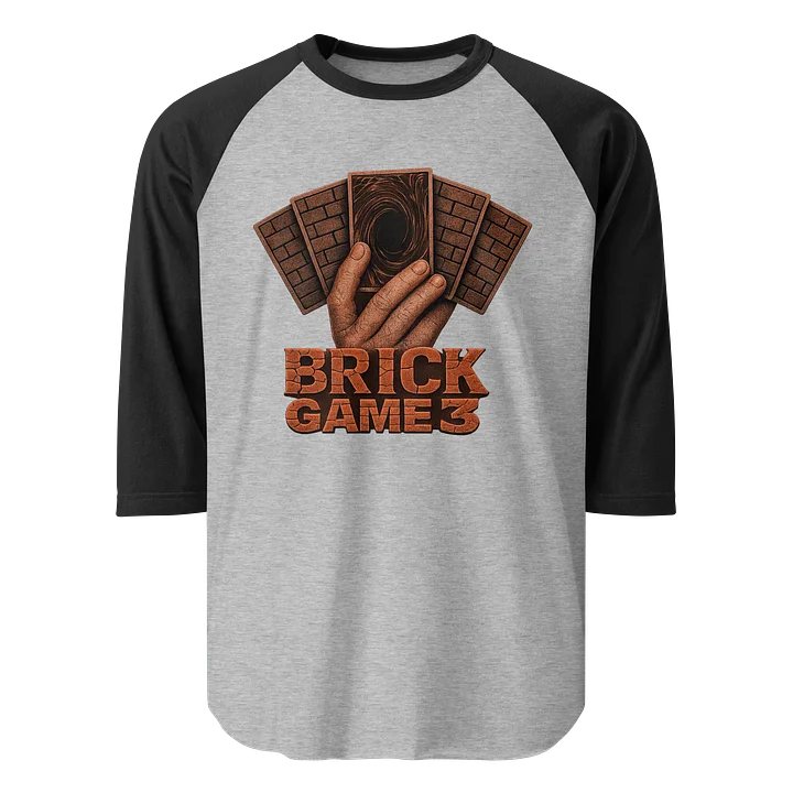 BrickGame3 3/4 Sleeve Raglan Tee product image (1)