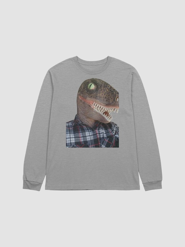 Roar in Style Lumberjack Raptor Long Sleeve Tee product image (2)