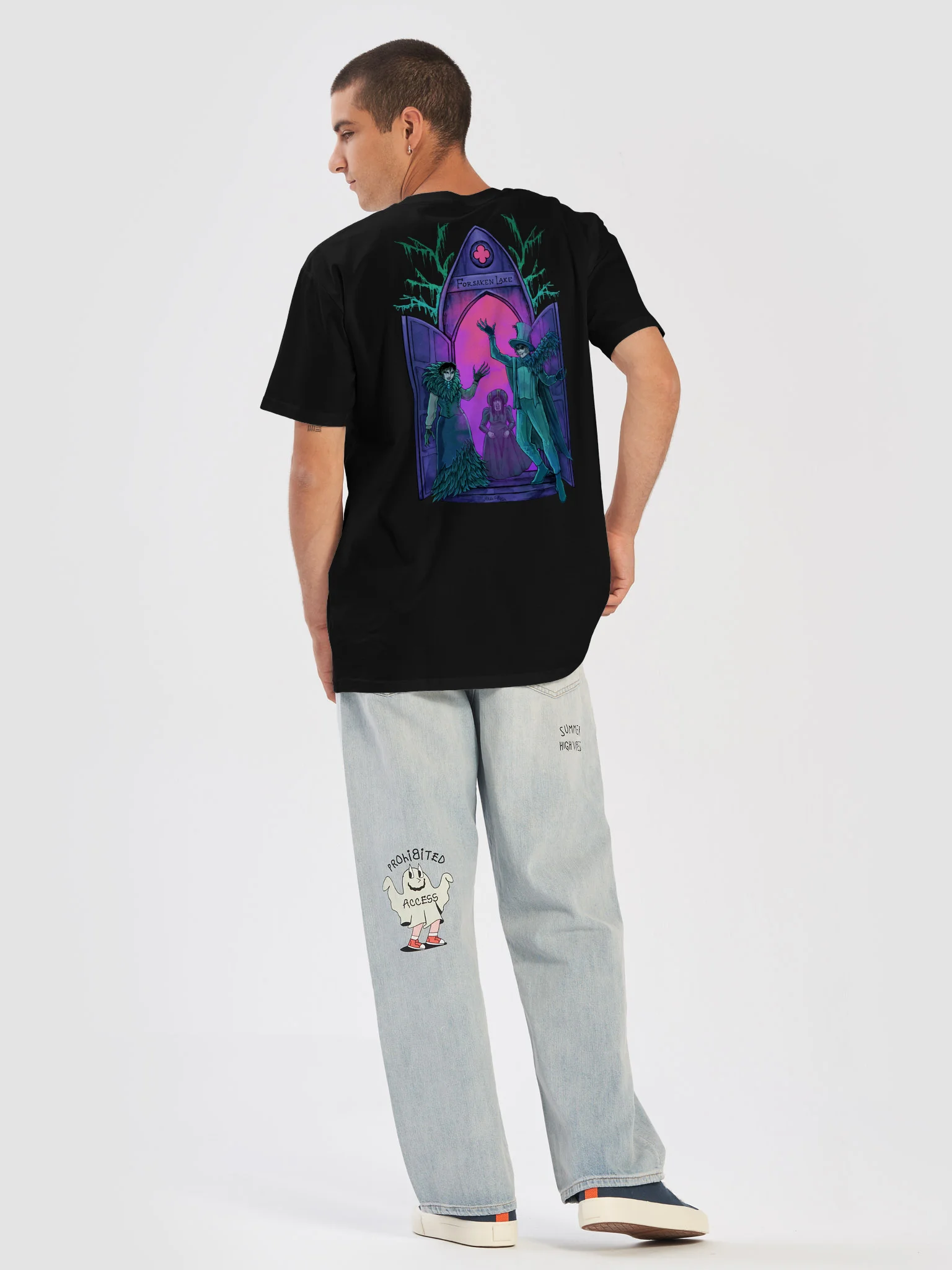 Forsaken Back Print Tee product image (18)