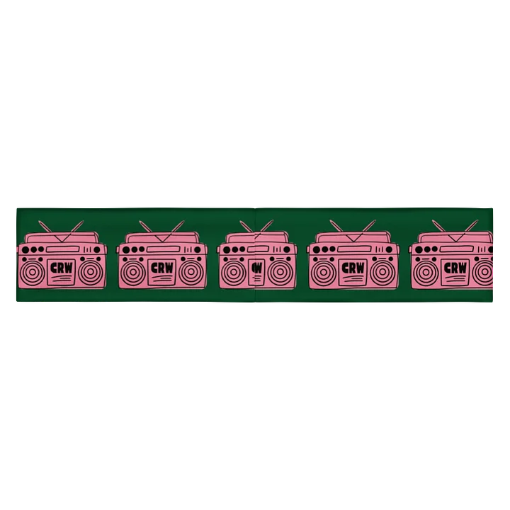 CRW Pink Boombox Logo Sweatband product image (2)
