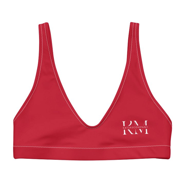 KC Padded Bikini top -red- product image (1)