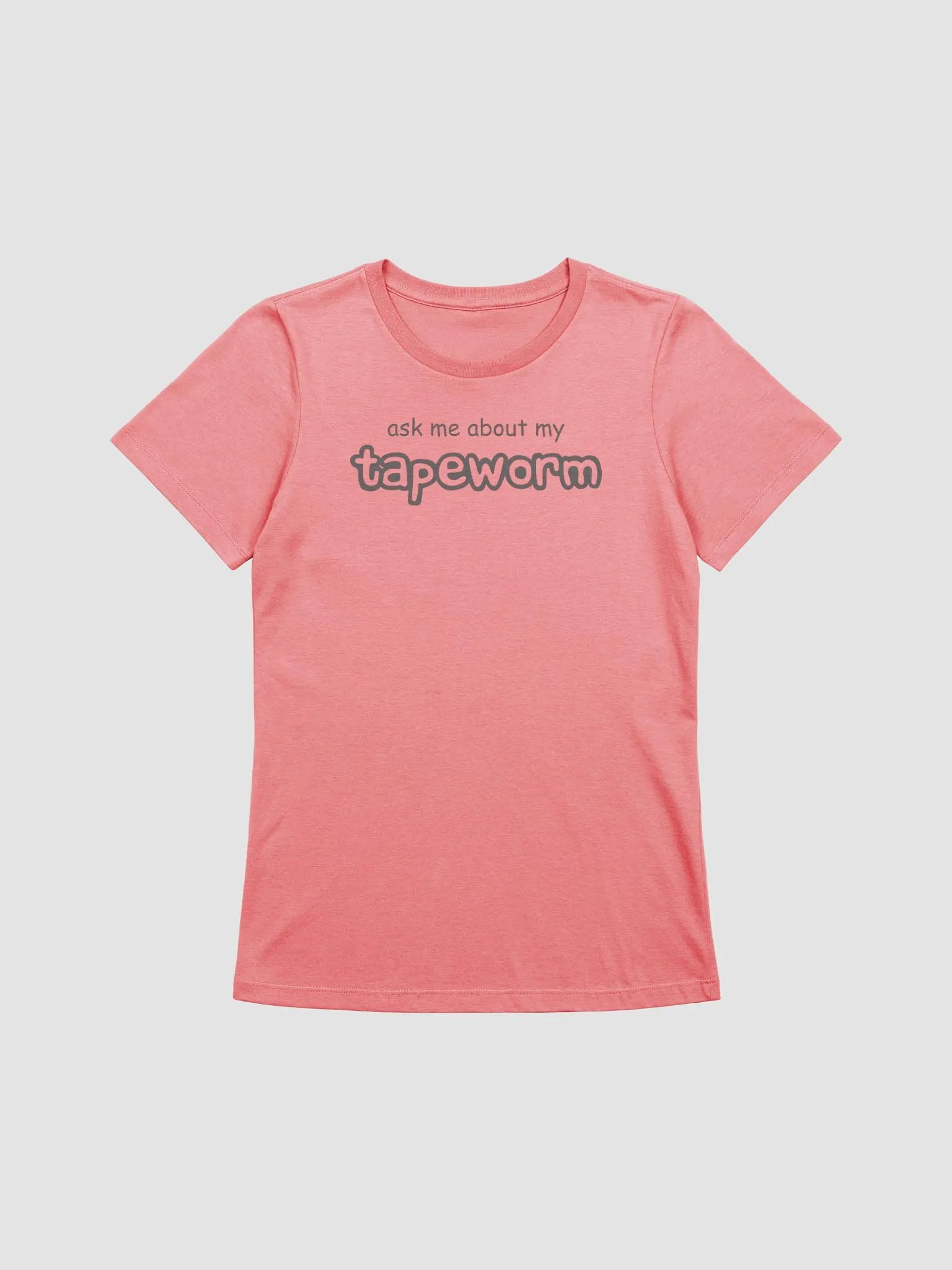ask me about my tapeworm femme cut supersoft t-shirt product image (2)