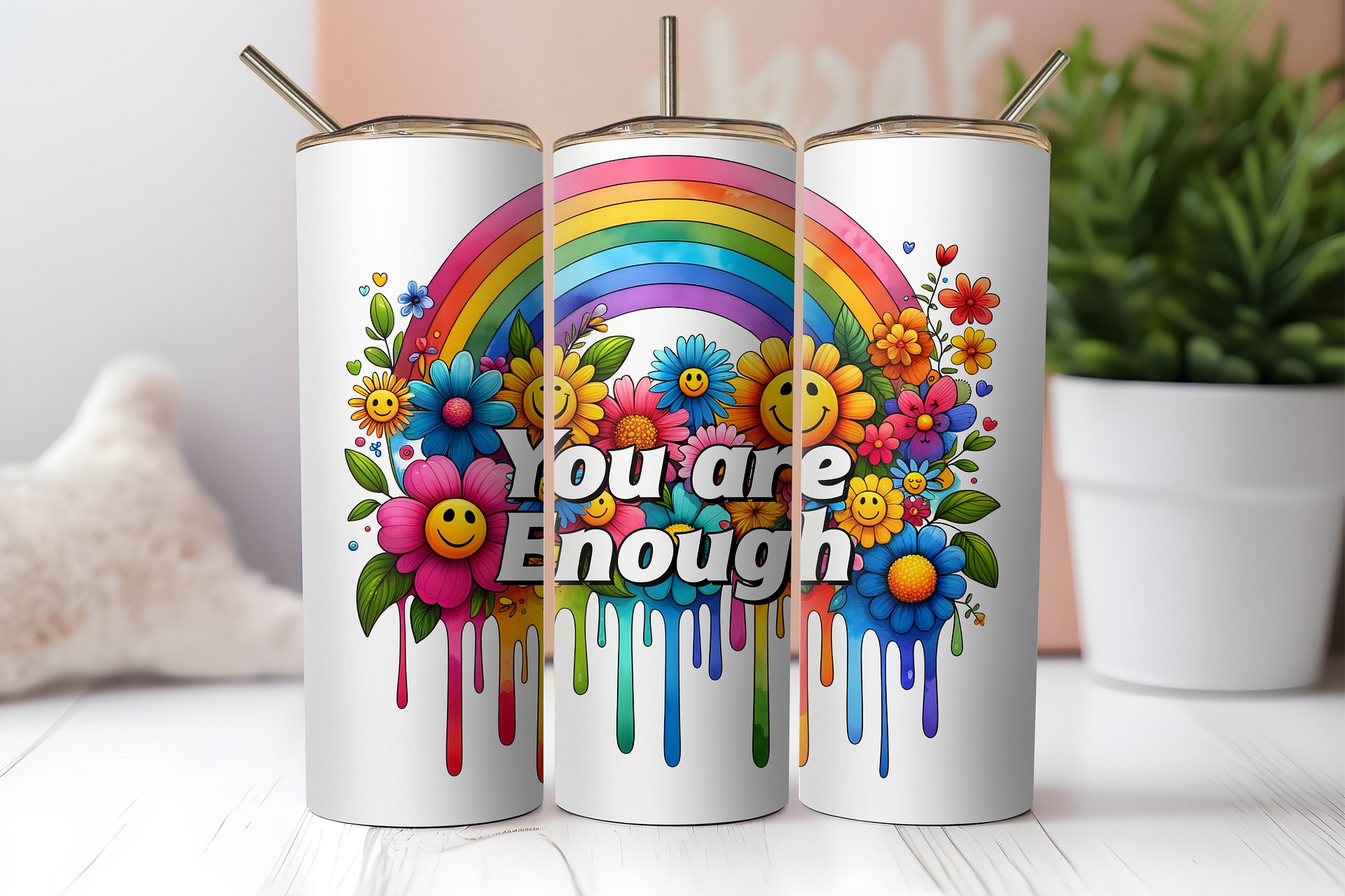 Whimsical Affirmation Stainless Steel Tumbler product image (2)