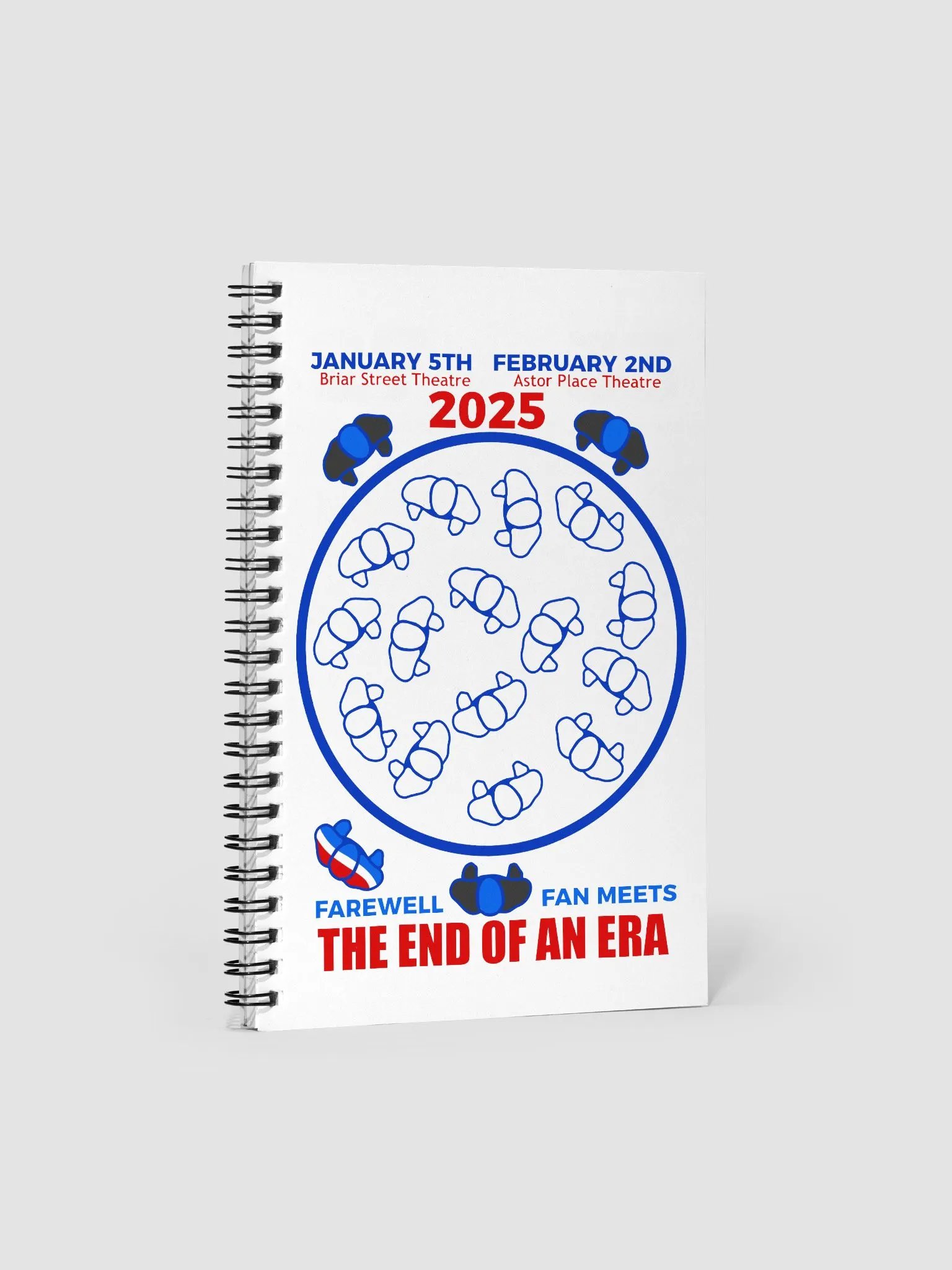Blue Man Group's Farewell to An Era Fan Notebook product image (1)