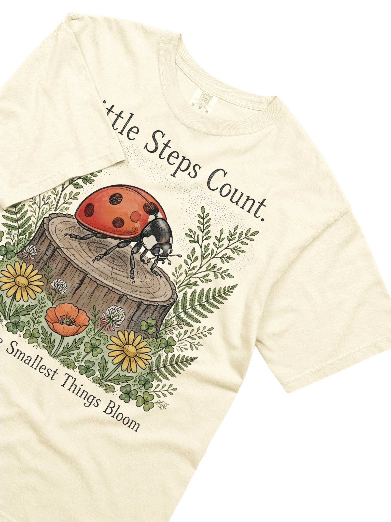 Little Steps Count - Ladybug Garden tee product image (2)