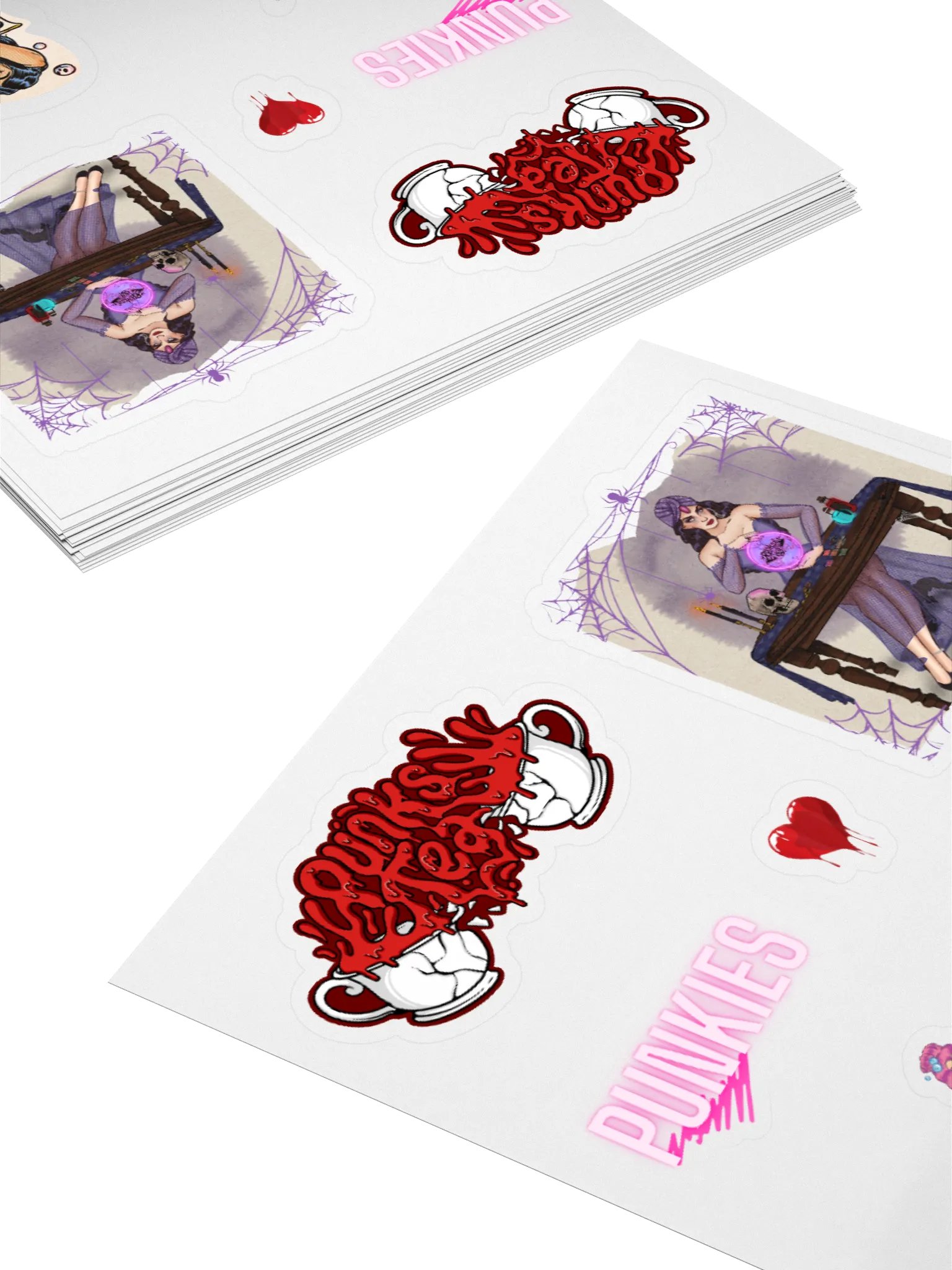 Punkies Tea Party Sticker Pack product image (12)