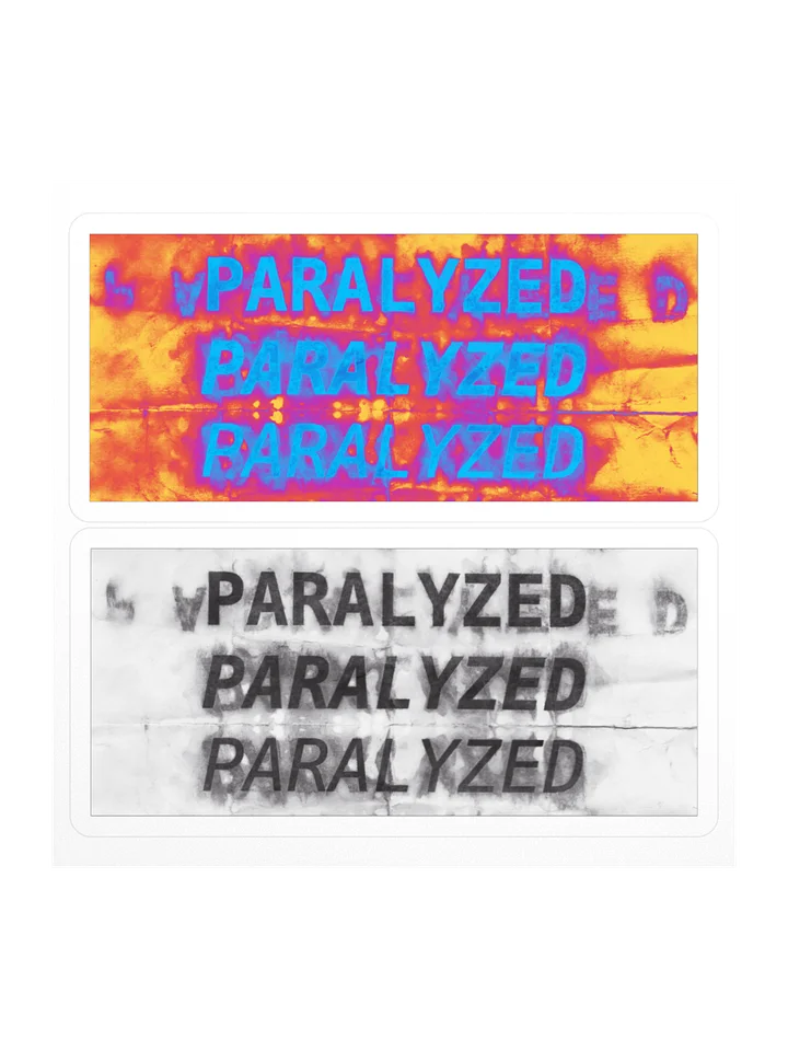 PARALYZED STICKERS product image (1)