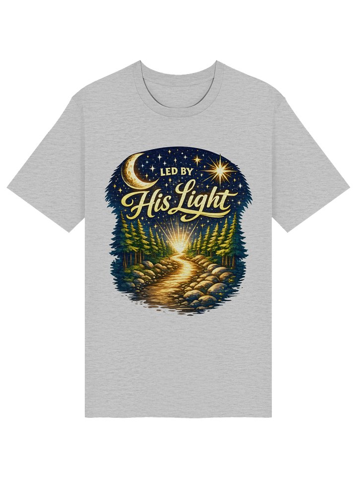 Led by His Light – Christian Inspirational Nature T-Shirt product image (1)