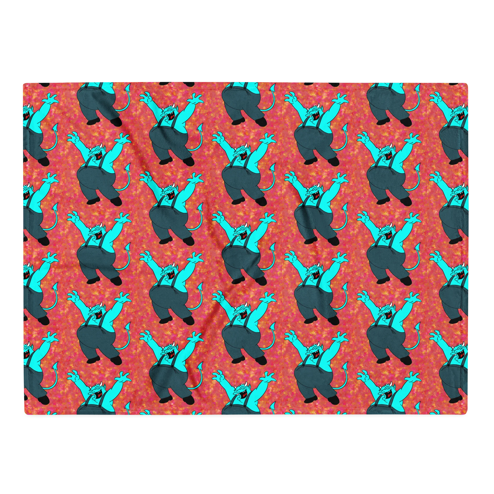 Donut hell Throw Blanket product image (2)