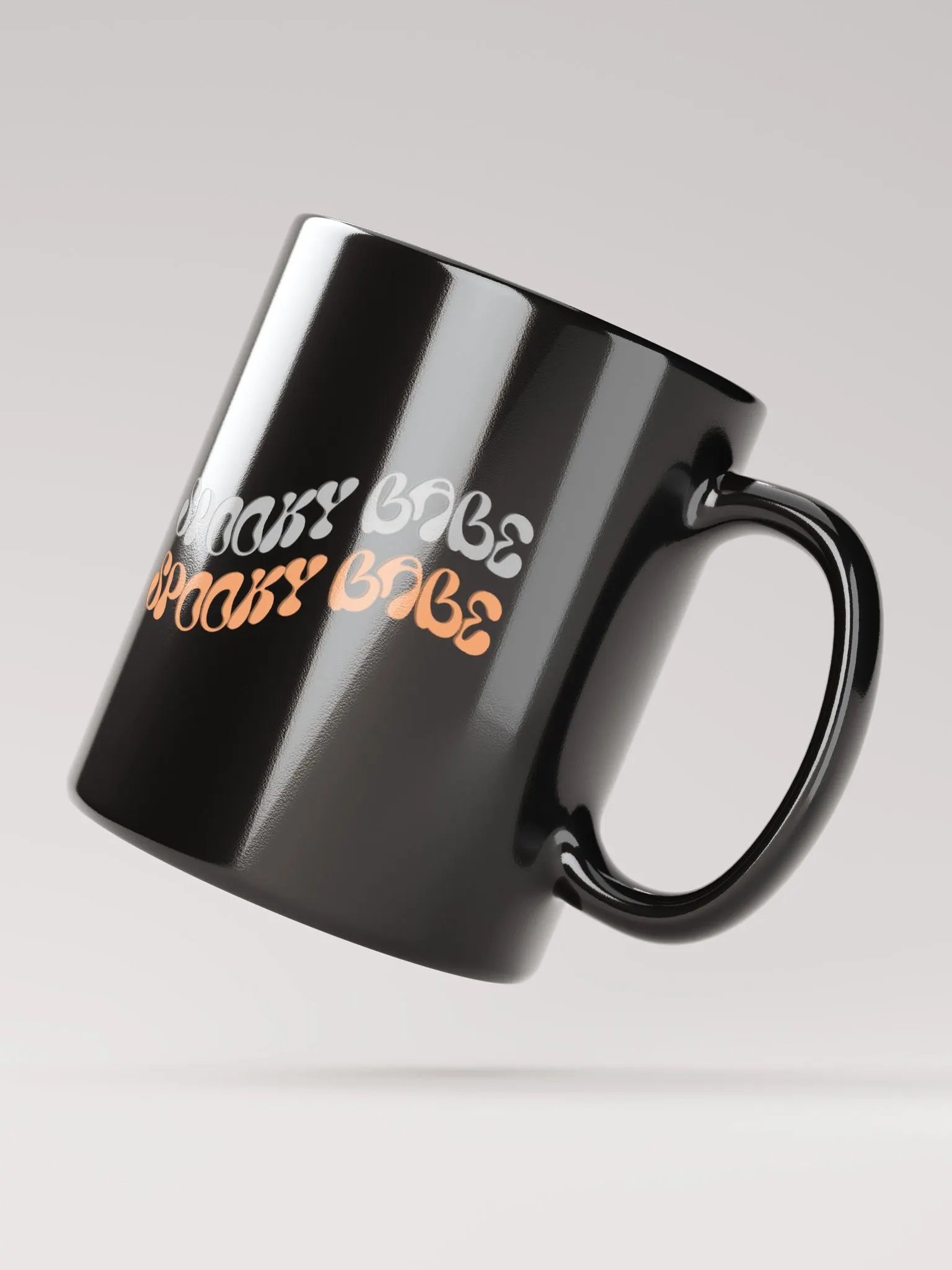Spooky Babe Black Glossy Mug product image (5)