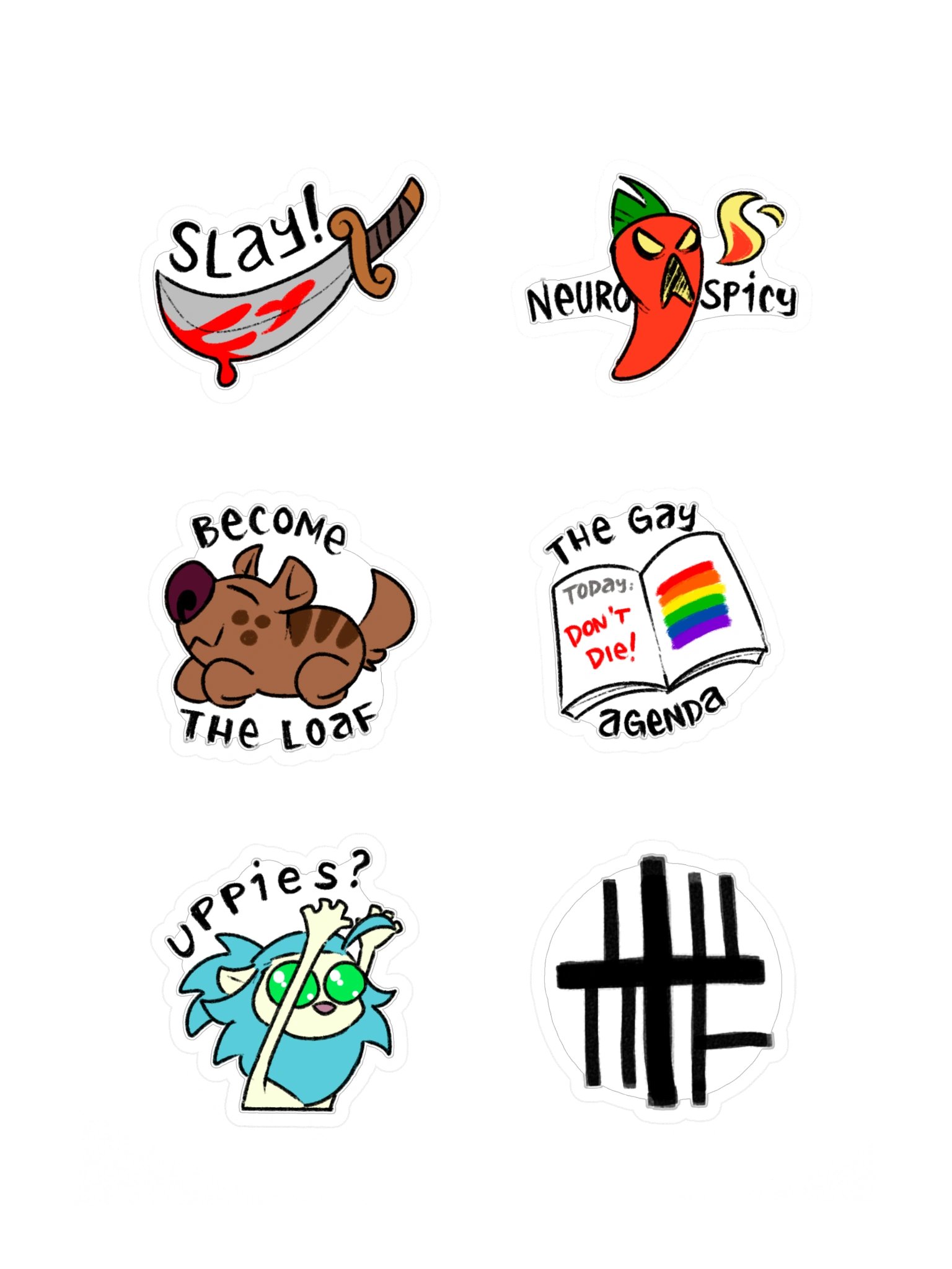 Sticker Sheet Vol. 1 product image (3)