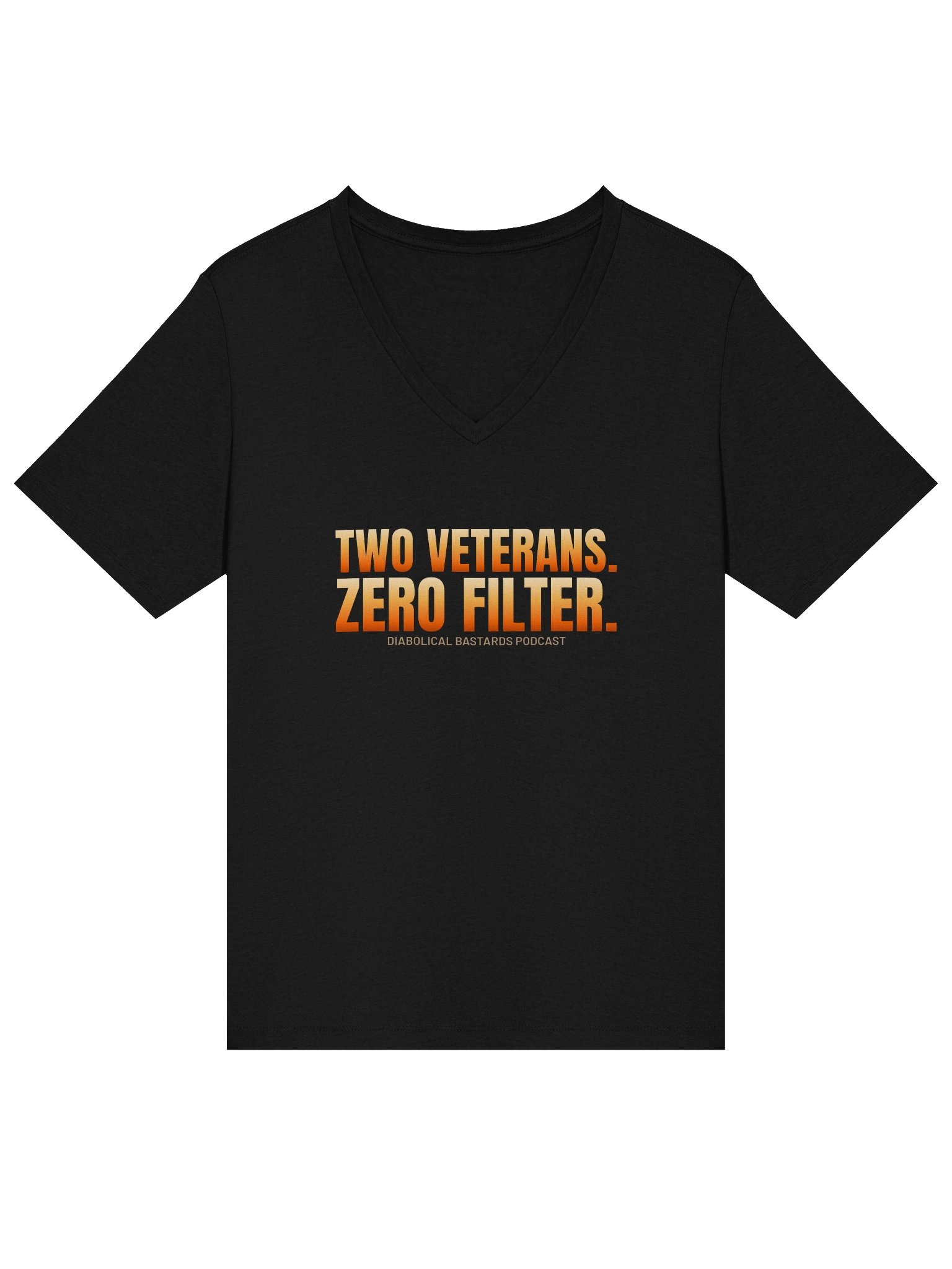 Two Veterans. Zero Filter. Women's V-Neck product image (1)