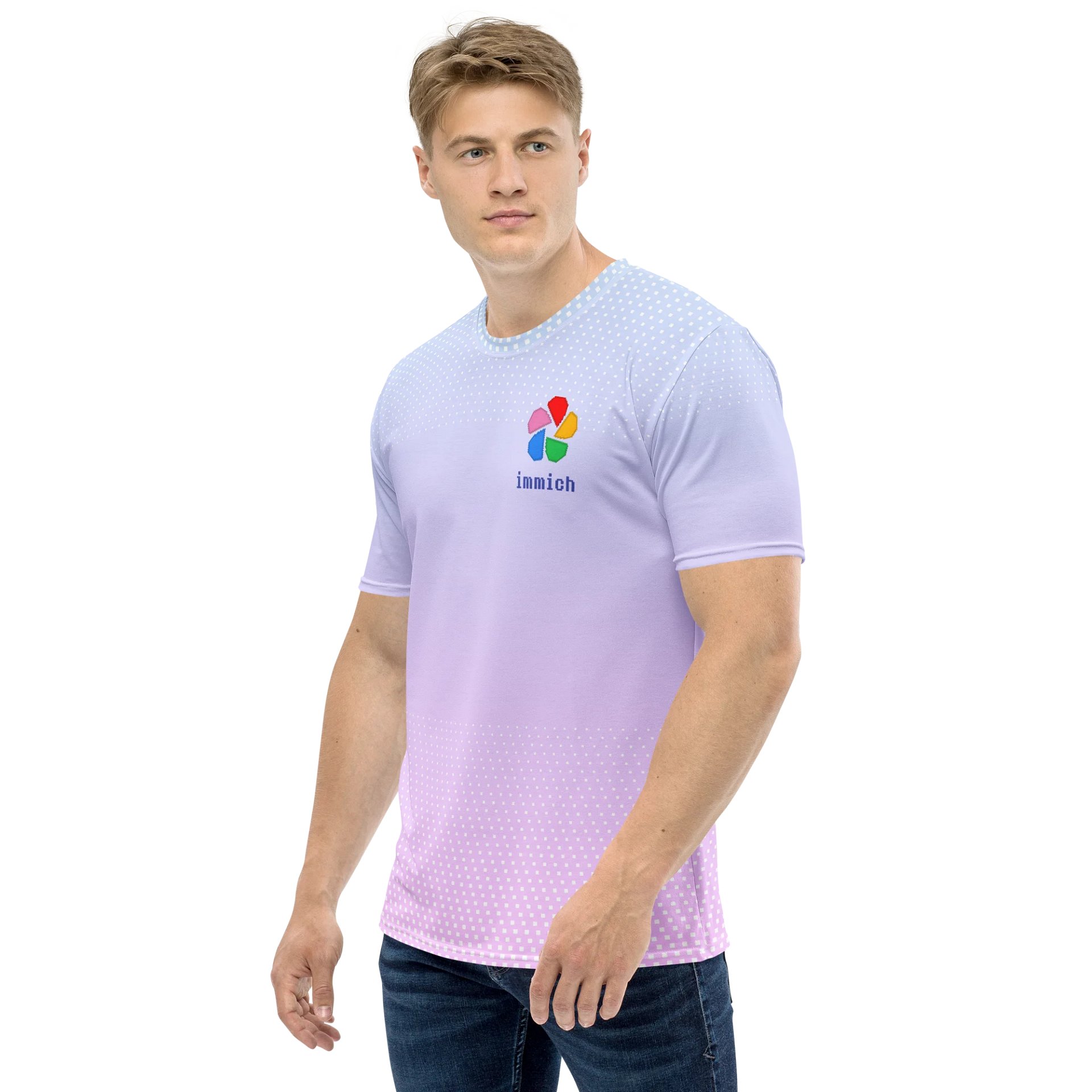 Retro T-Shirt Chest Logo Text product image (2)