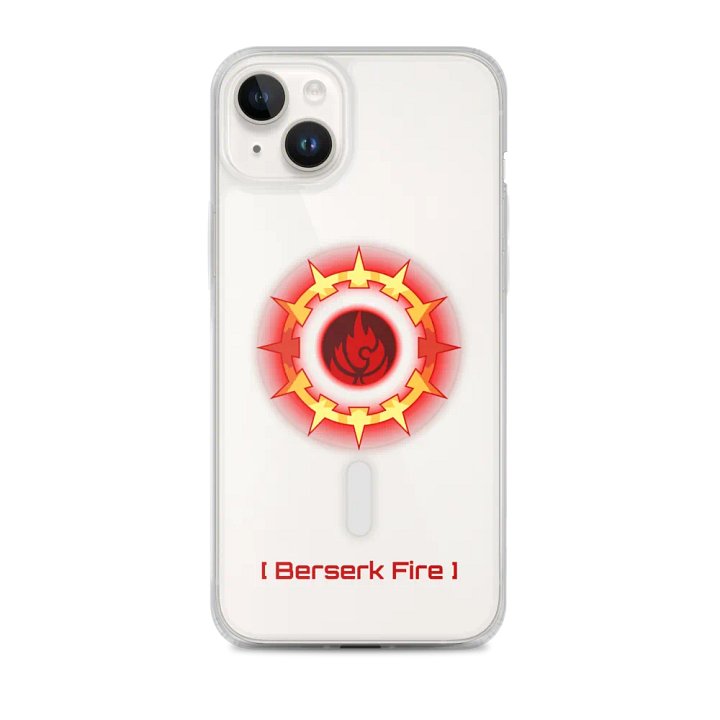 Berserk Fire iPhone MagSafe Clear Case product image (1)