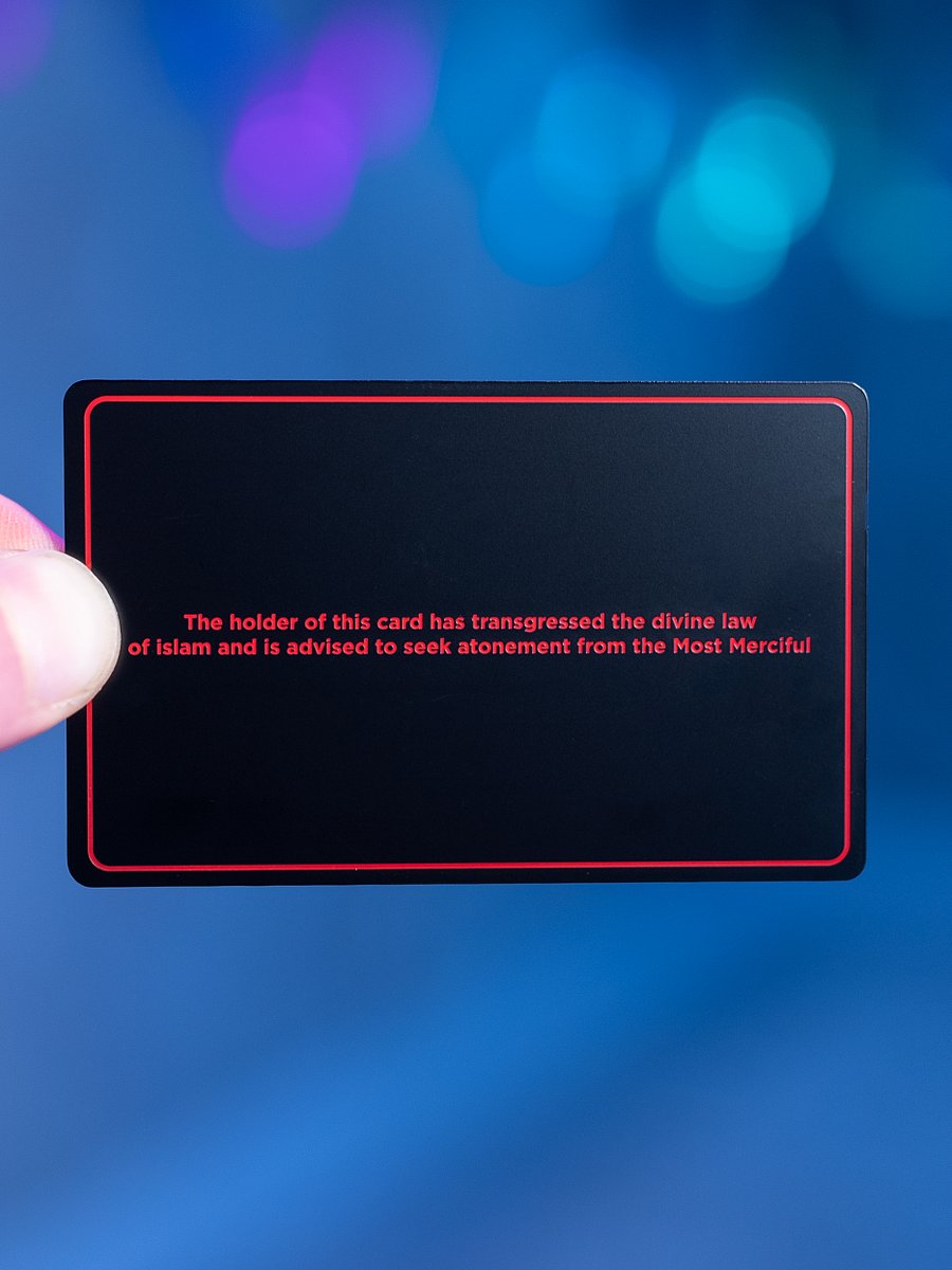 LIMITED - Haram Card product image (2)