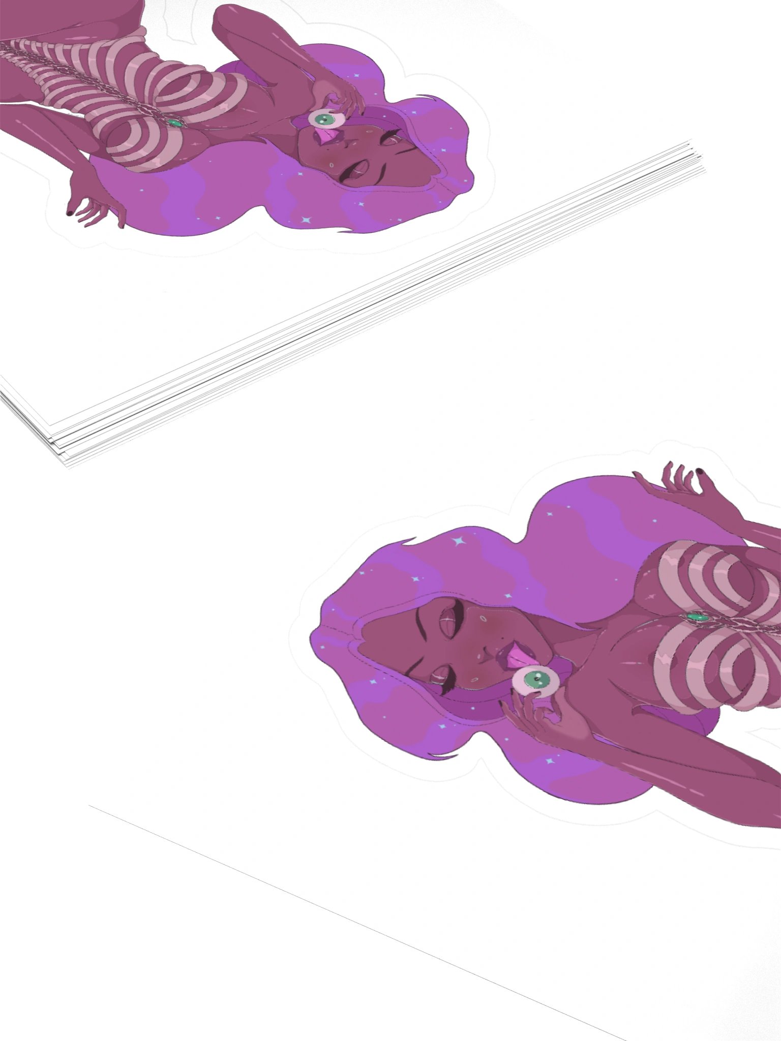 'What's Left of Him' Kiss-Cut Sticker product image (8)