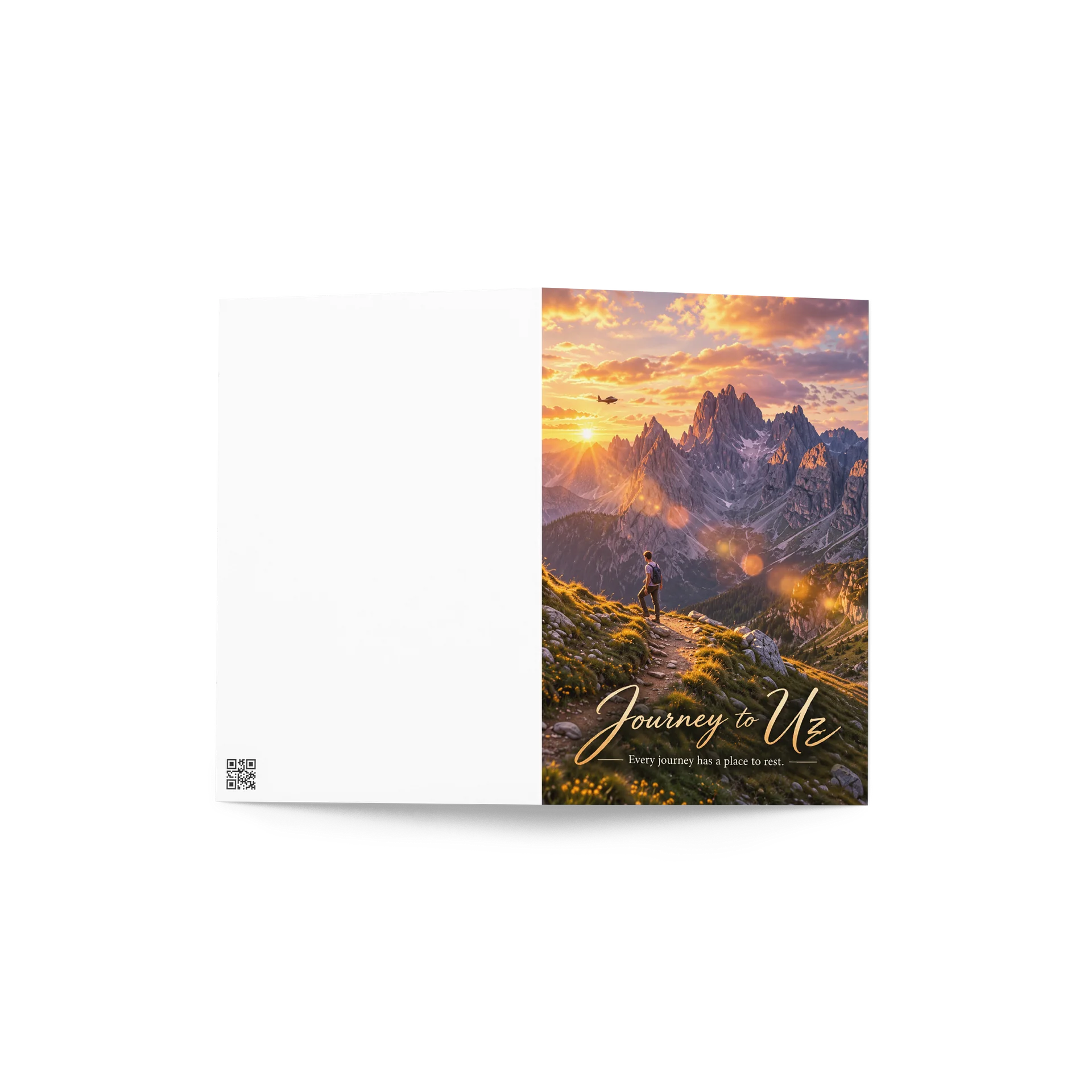 Journey to Uz Mountain Greeting Card product image (4)
