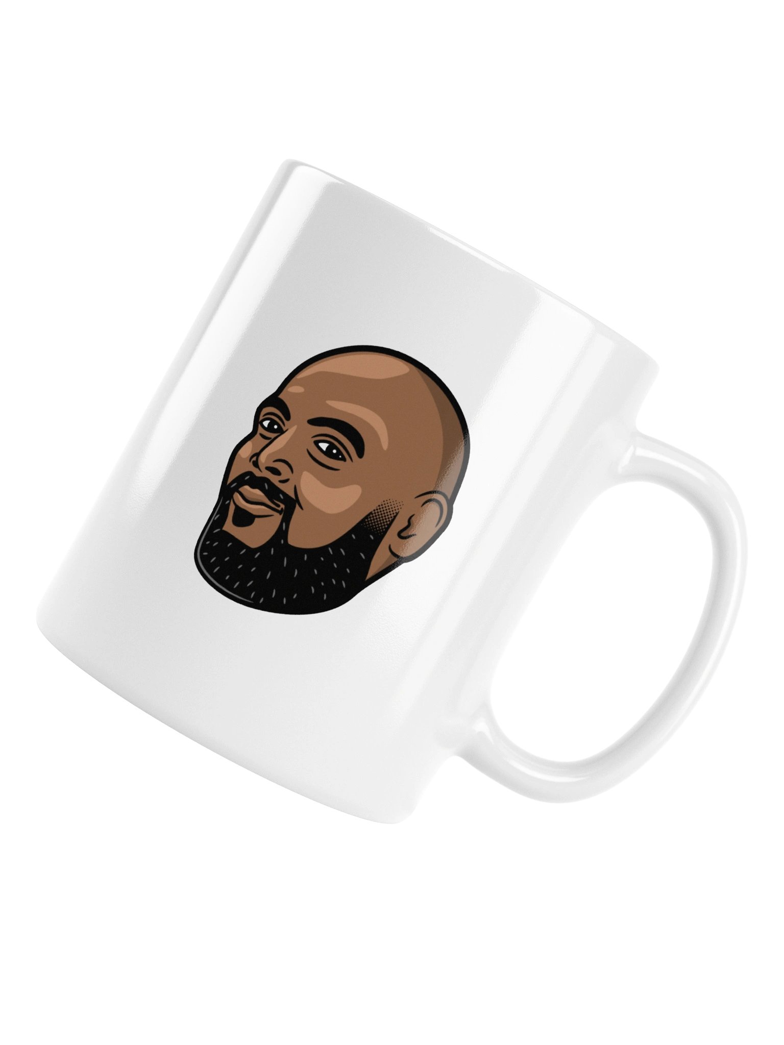 J. Moore's White Glossy Mug product image (1)
