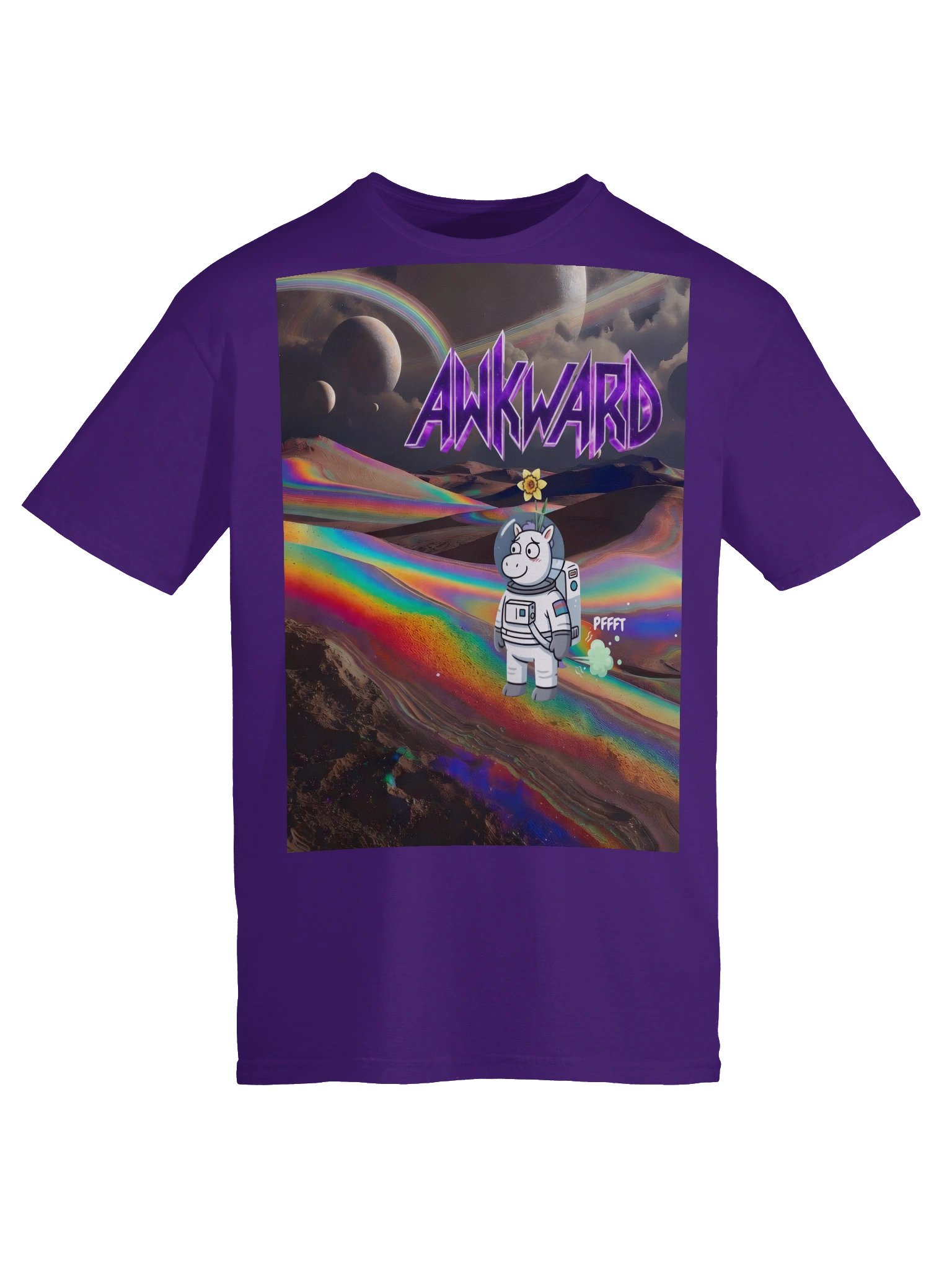 awkward daffocorn space T-Shirt product image (9)