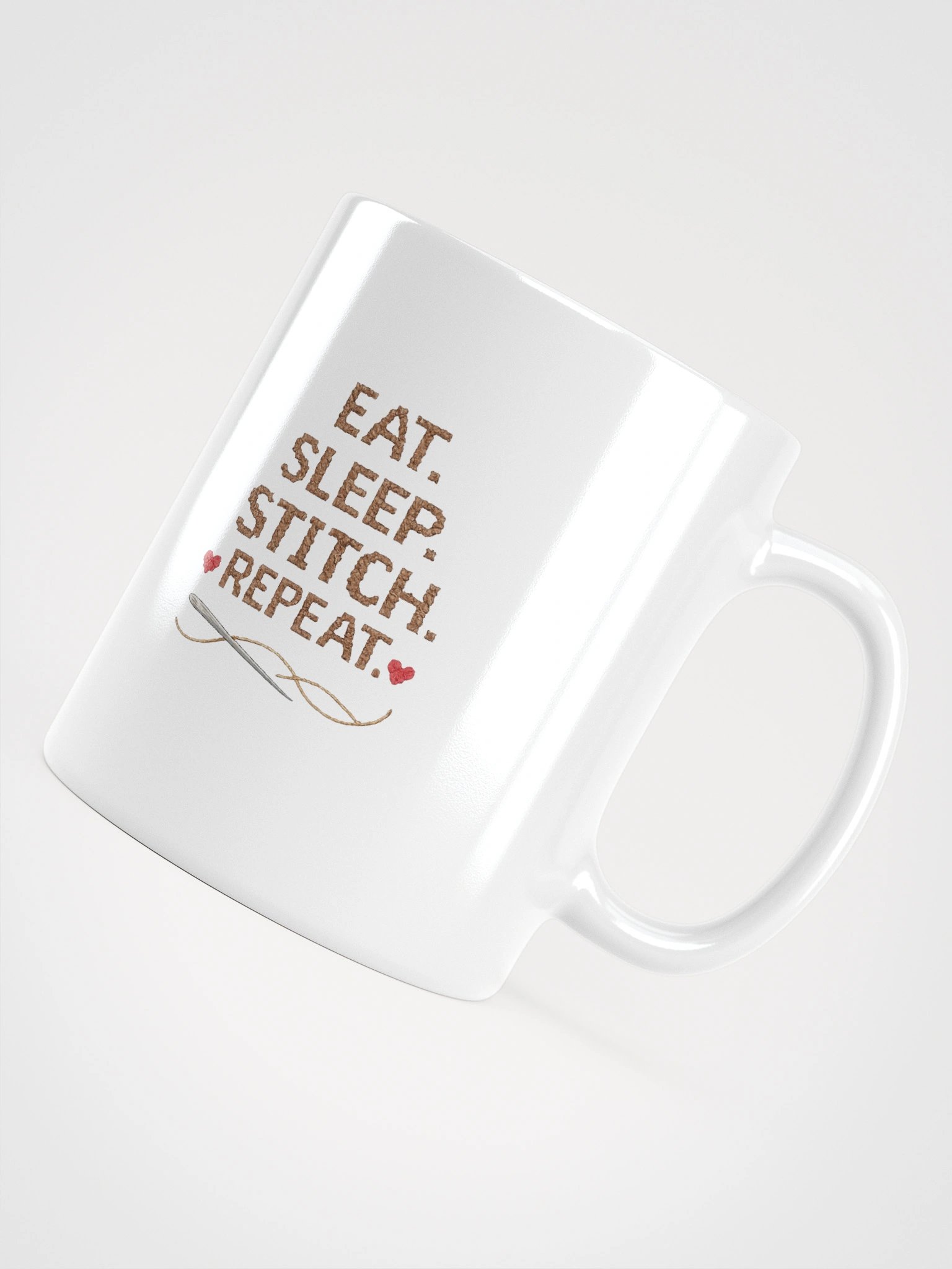 Eat. Sleep. Stitch. Repeat Mug product image (6)
