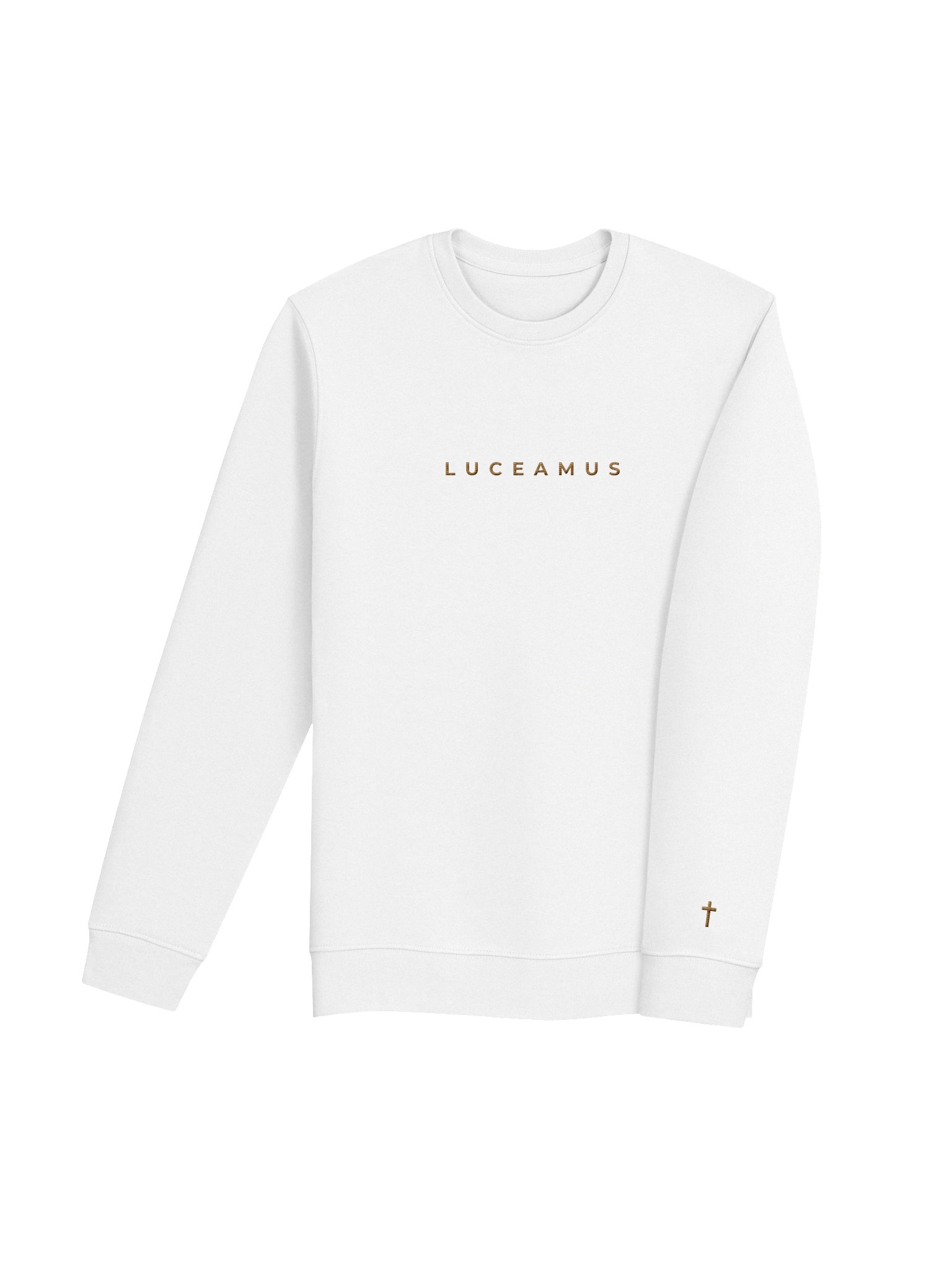 LUCEAMUS OGANIC UNISEX CREWNECK product image (1)