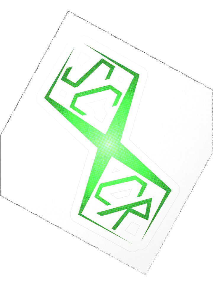 Green X Sticker product image (2)