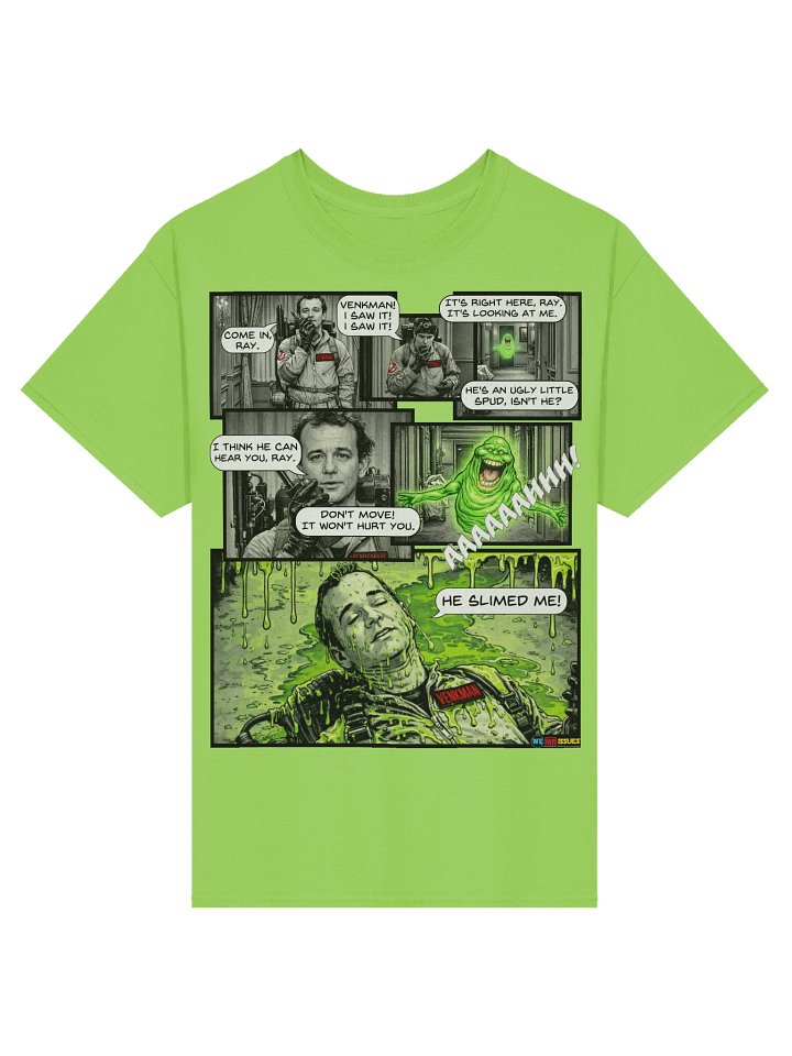 Ghostbusters inspired He Slimed Me Scene T-Shirt product image (1)